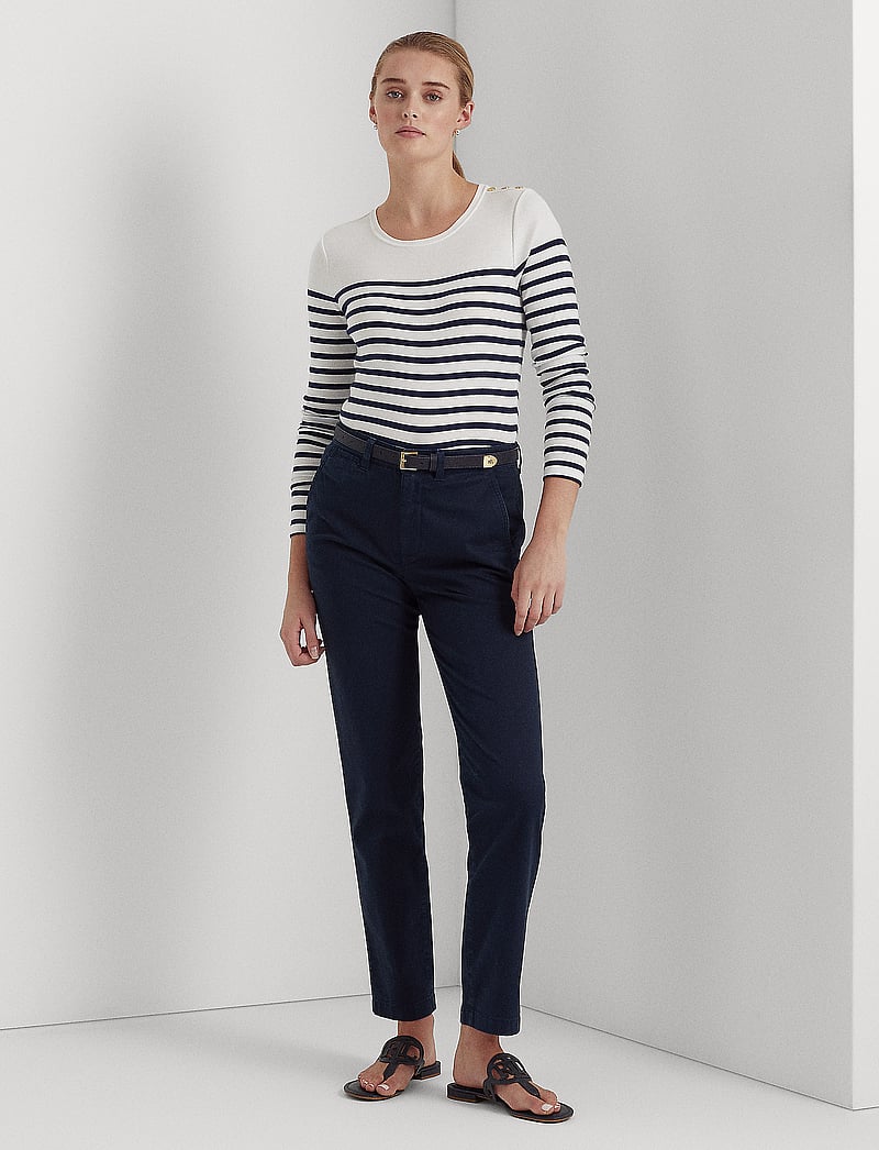 Lauren Ralph Lauren - Slim Fit Stretch Chino Pant - chinos - lauren navy - 0