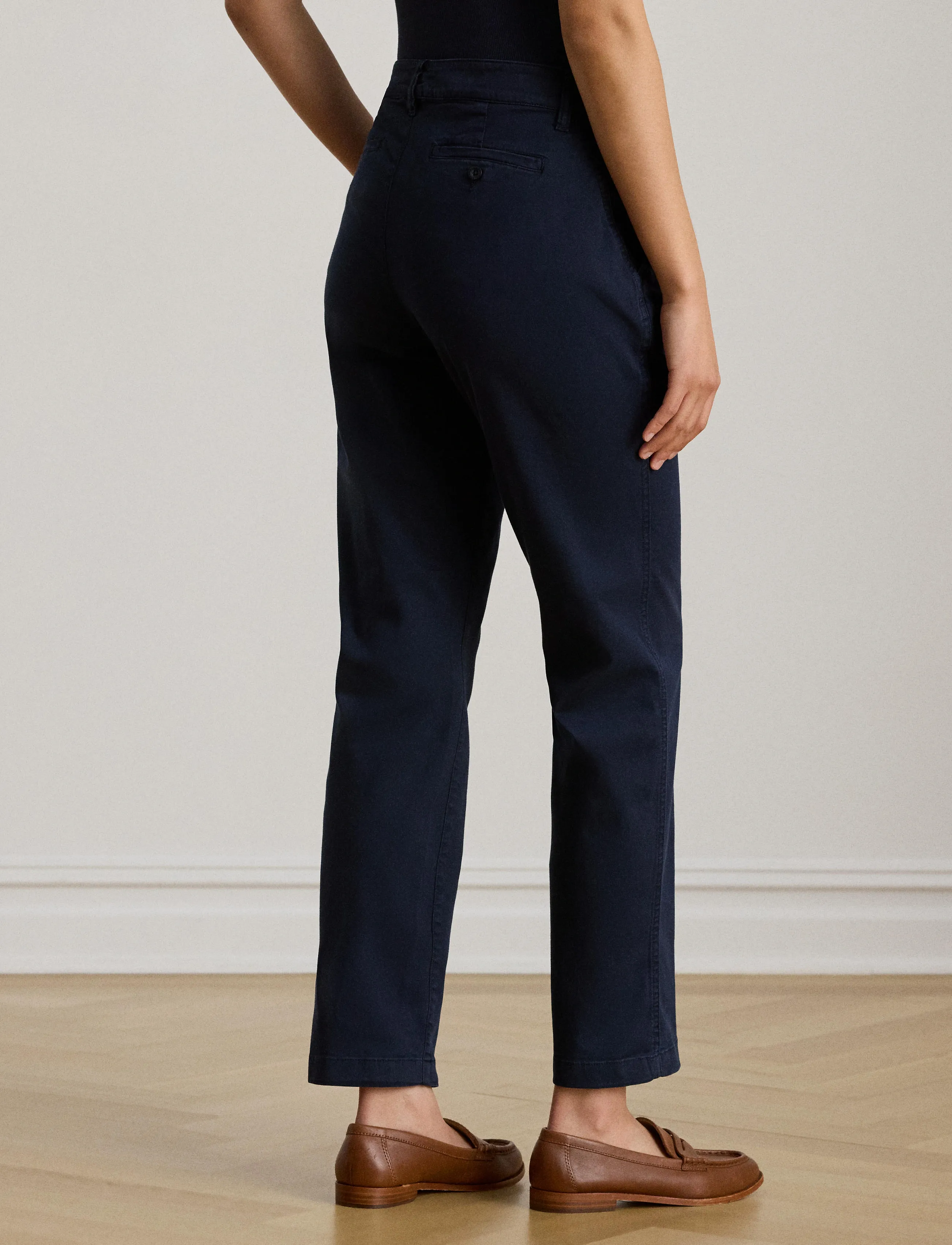 Lauren Ralph Lauren - Slim Fit Stretch Chino Pant - chinos - lauren navy - 3