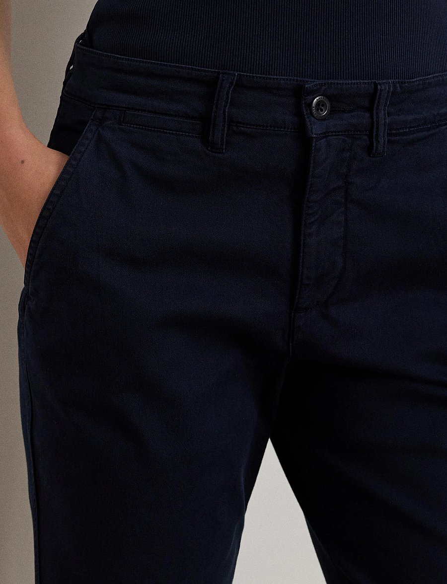 Lauren Ralph Lauren - Slim Fit Stretch Chino Pant - chinos - lauren navy - 4