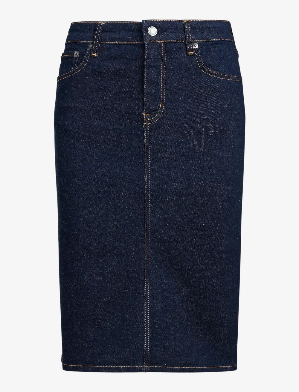 Lauren Ralph Lauren - Denim Skirt - midinederdele - rinse wash - 1