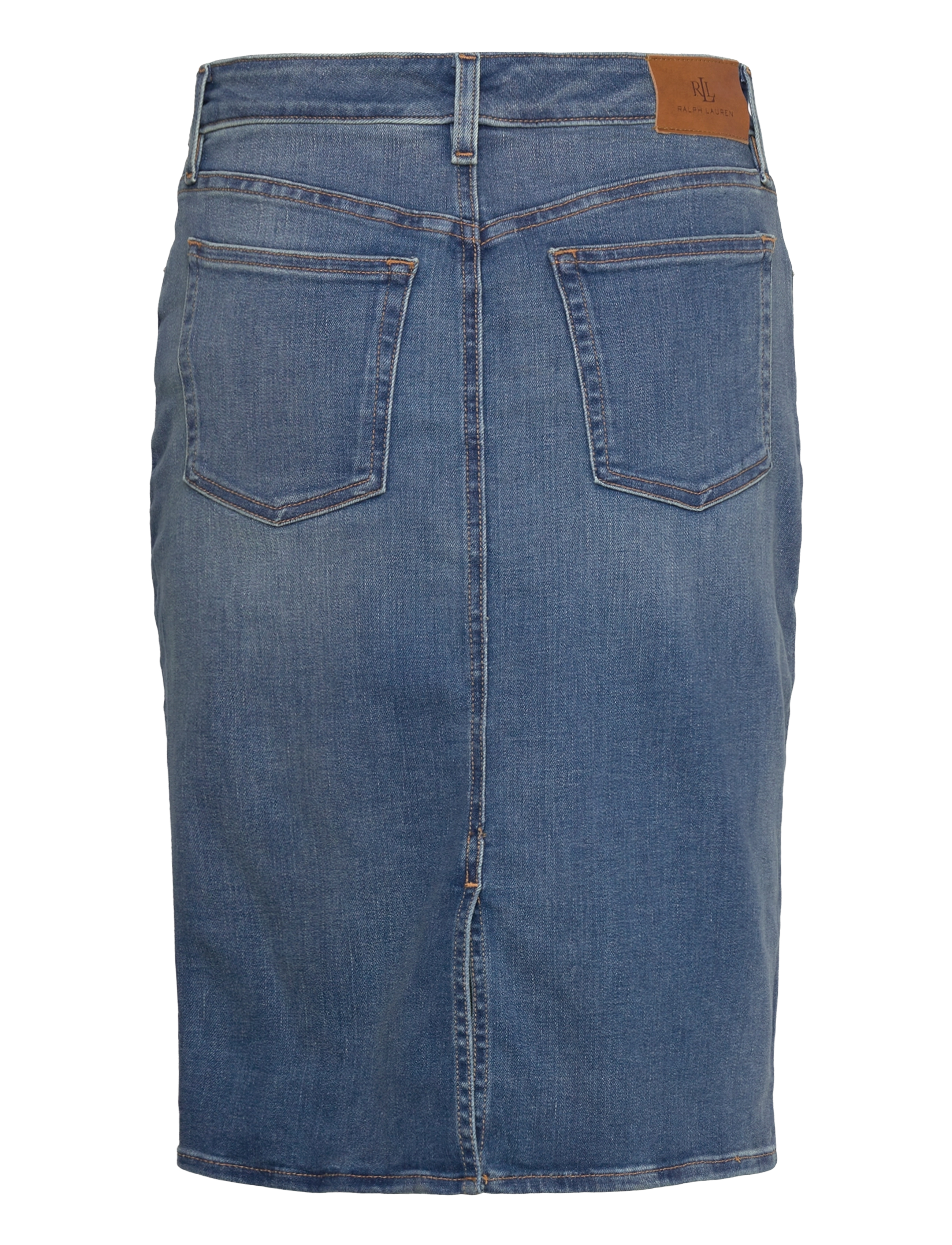 Lauren Ralph Lauren - SP STR ECO IN DNM-SKIRT - jupes en jeans - sunset indigo was - 2