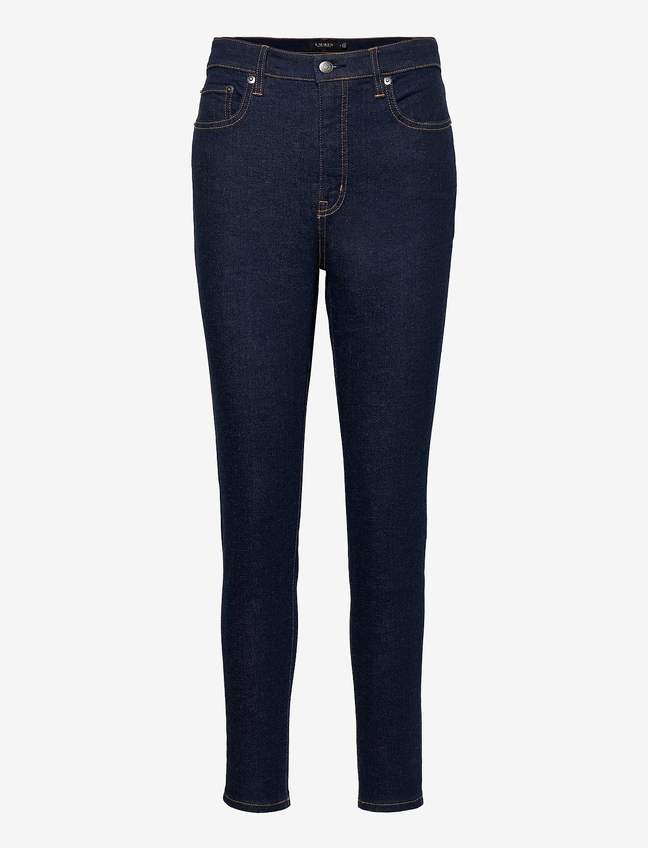 Lauren Ralph Lauren - High-Rise Skinny Ankle Jean - skinny jeans - rinse wash - 1