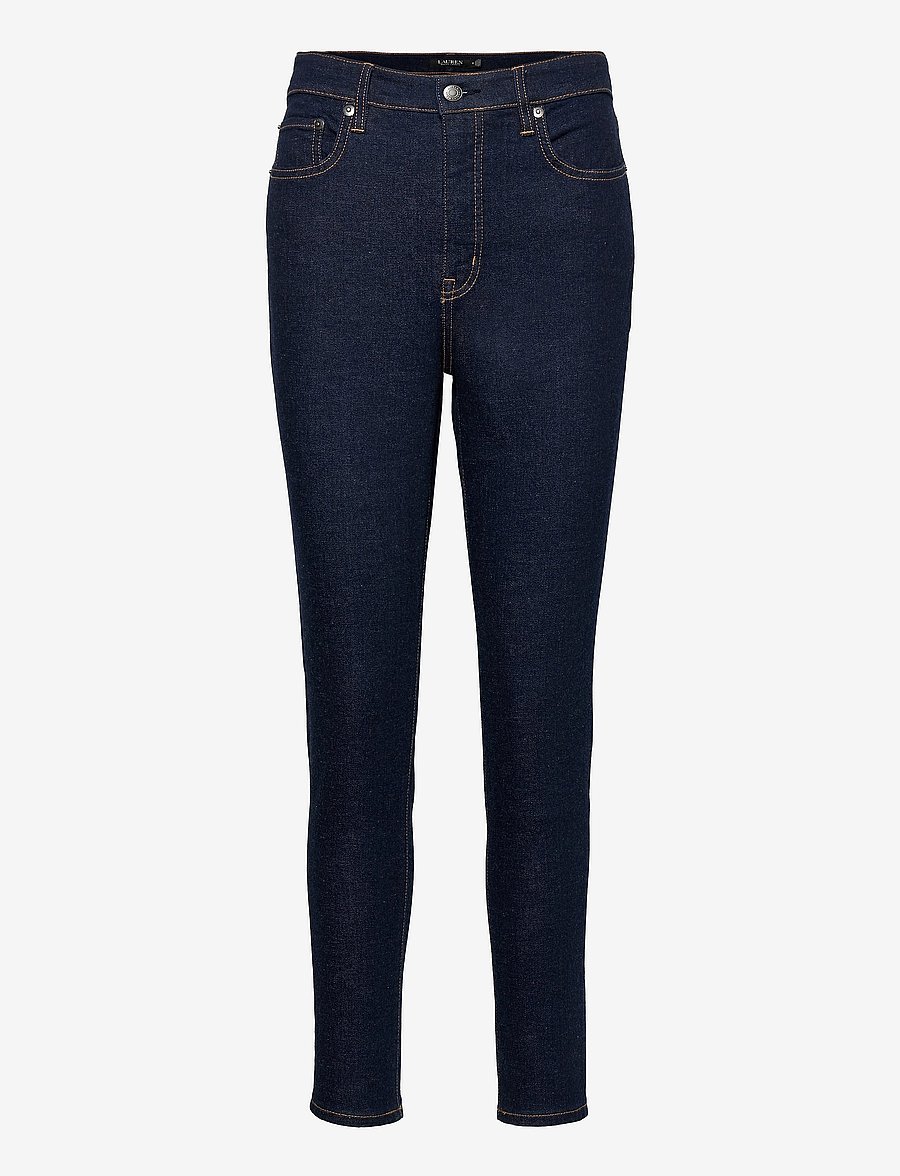 Lauren Ralph Lauren - High-Rise Skinny Ankle Jean - rinse wash - 1