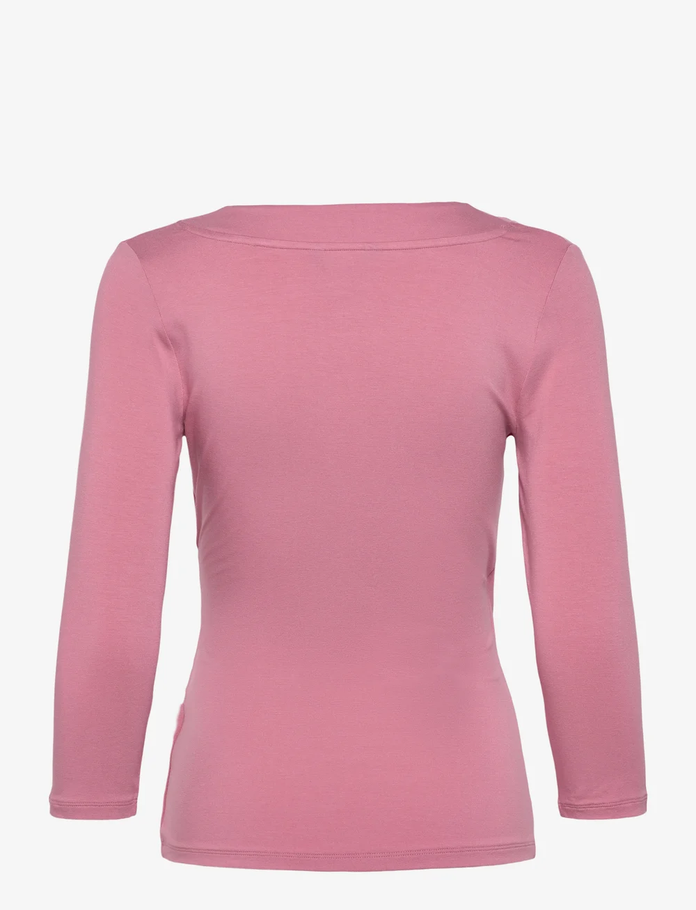 Lauren Ralph Lauren - Surplice Jersey Top - langærmede bluser - rose mauve - 1