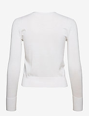 Lauren Ralph Lauren - Cotton-Modal Cardigan Sweater - cardigans - white - 2