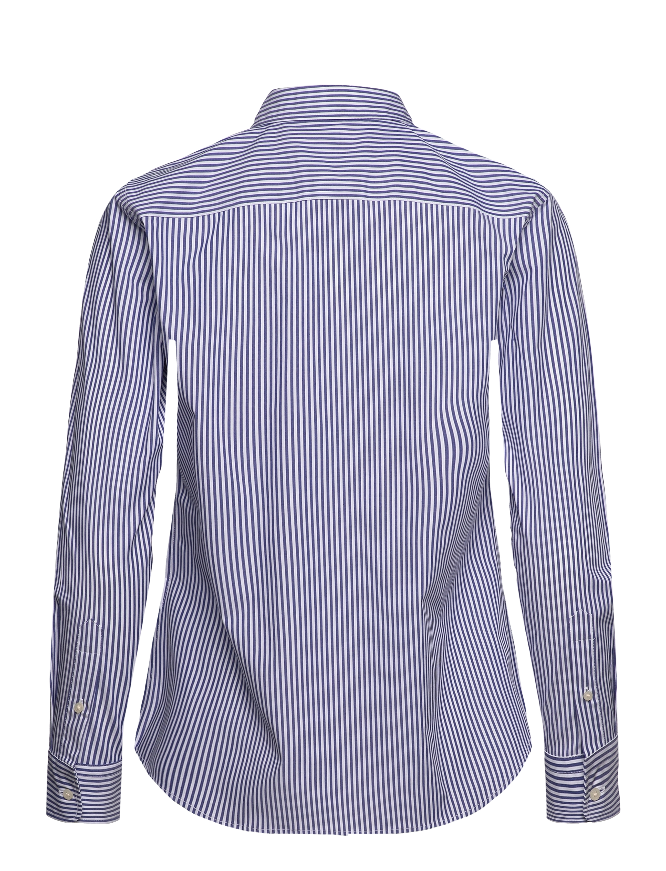 Lauren Ralph Lauren - Classic Fit Striped Cotton Shirt - chemises à manches longues - blue/white - 1