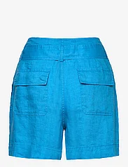 Lauren Ralph Lauren - Belted Linen Short - paperbag shorts - blaze ocean - 2