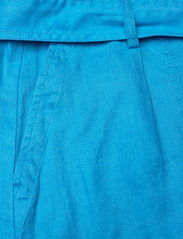 Lauren Ralph Lauren - Belted Linen Short - paperbag shorts - blaze ocean - 4