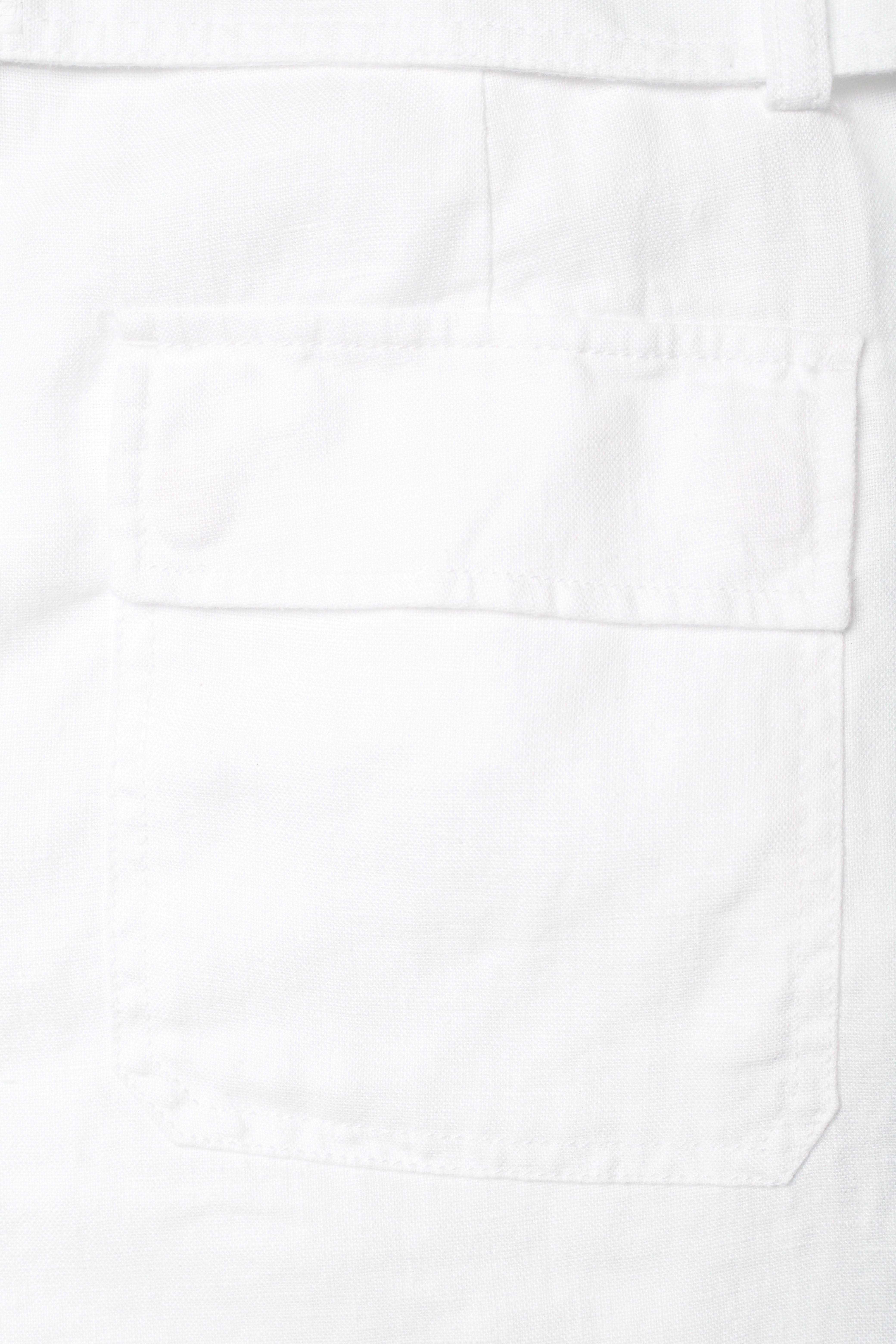 Lauren Ralph Lauren - Belted Linen Short - white - 5