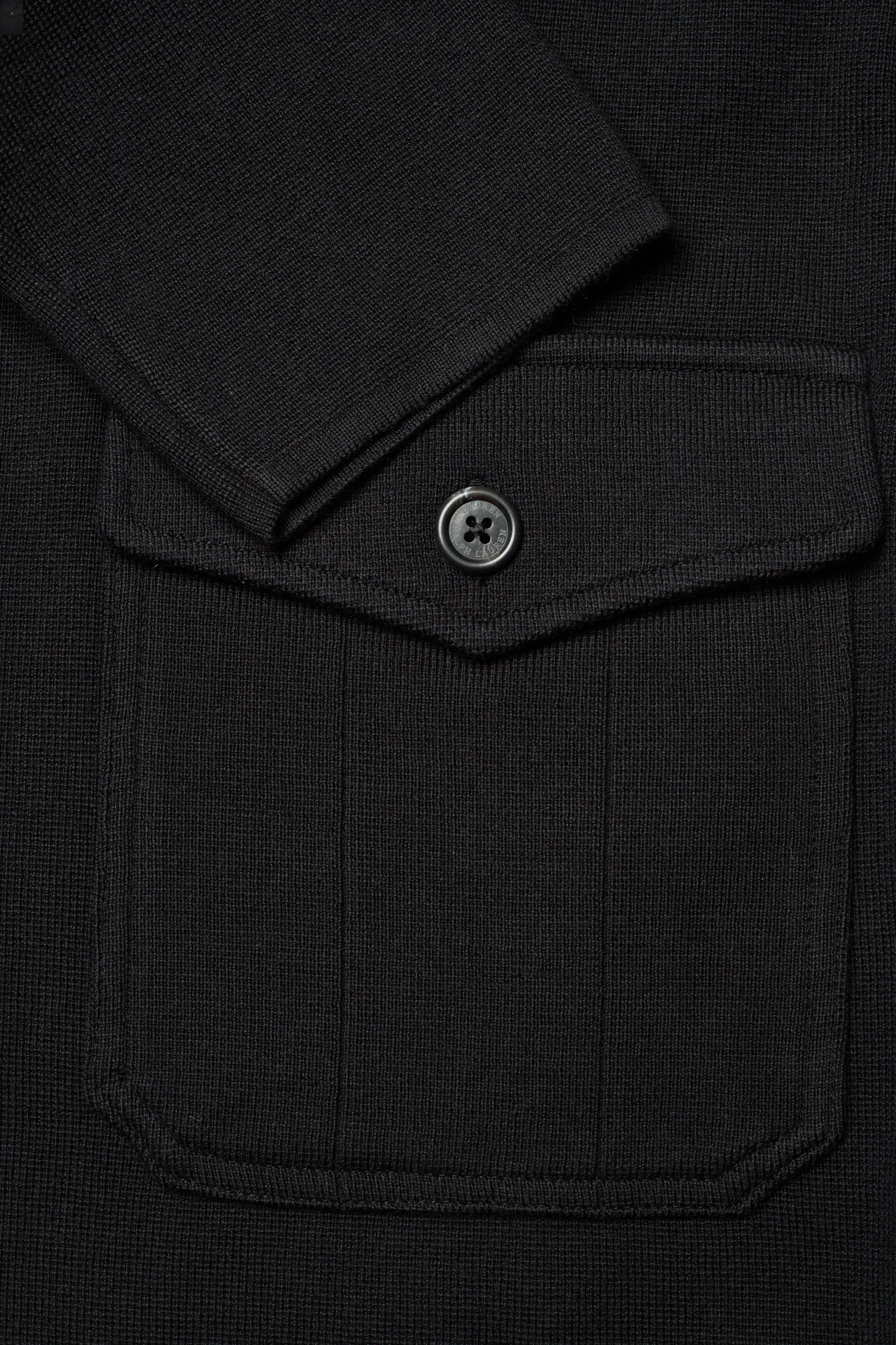 Lauren Ralph Lauren - Belted Cotton-Blend Blazer - polo black - 4