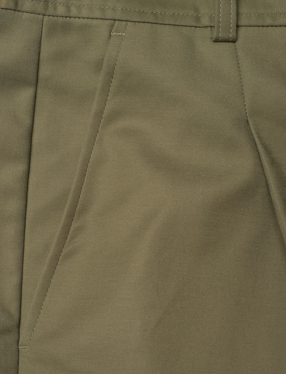 Lauren Ralph Lauren - Double-Faced Stretch Cotton Ankle Pant - kostymbyxor - olive grove - 2