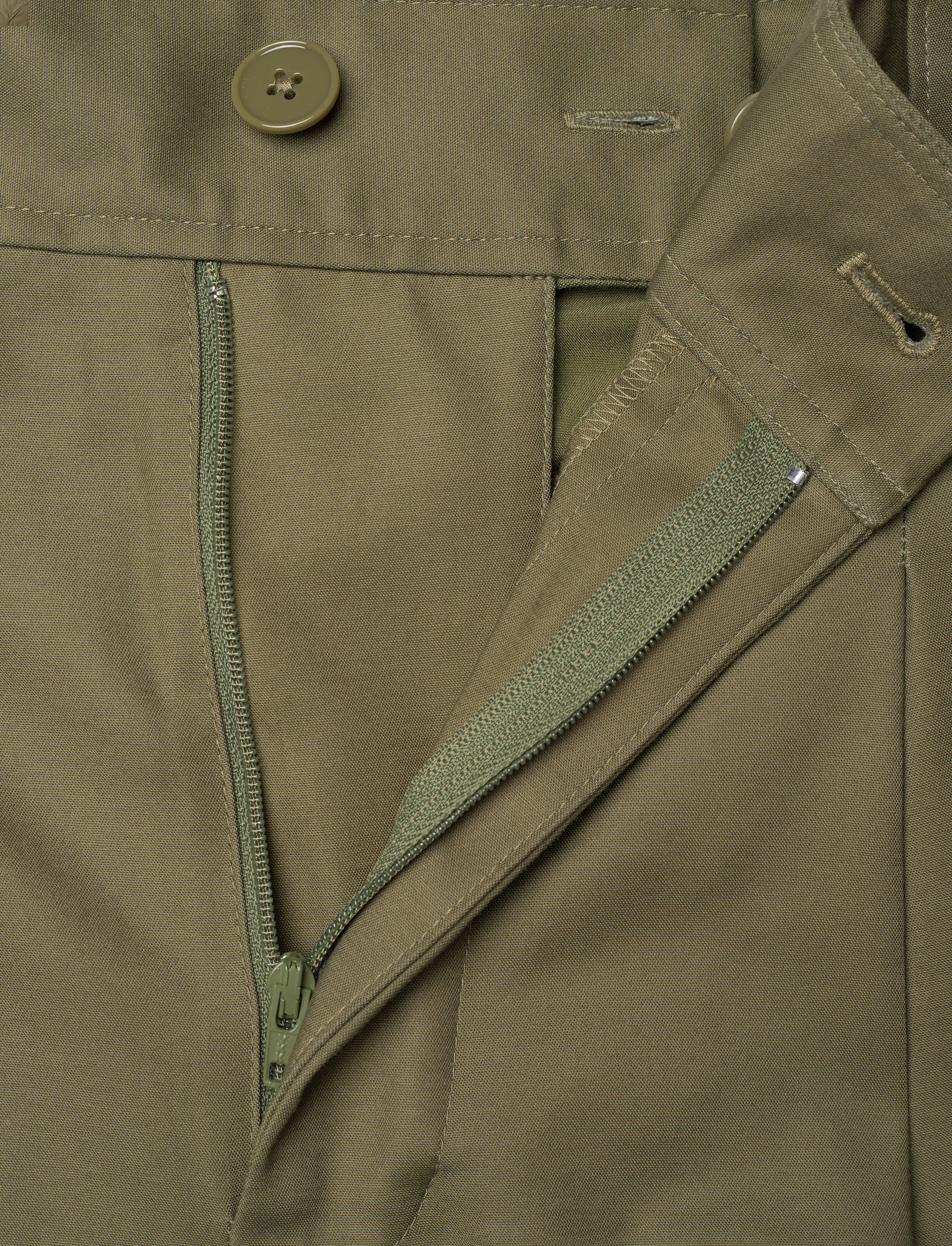 Lauren Ralph Lauren - Double-Faced Stretch Cotton Ankle Pant - habitbukser - olive grove - 3