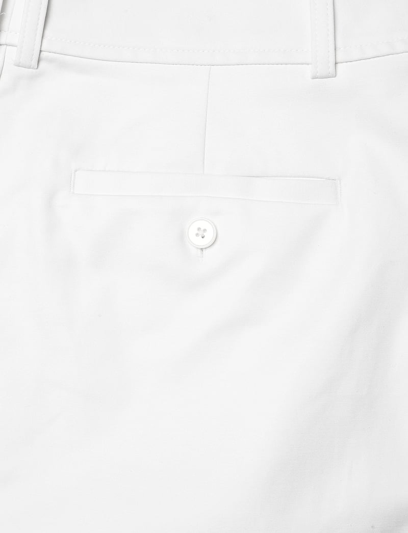 Lauren Ralph Lauren - Double-Faced Stretch Cotton Ankle Pant - habitbukser - white - 4
