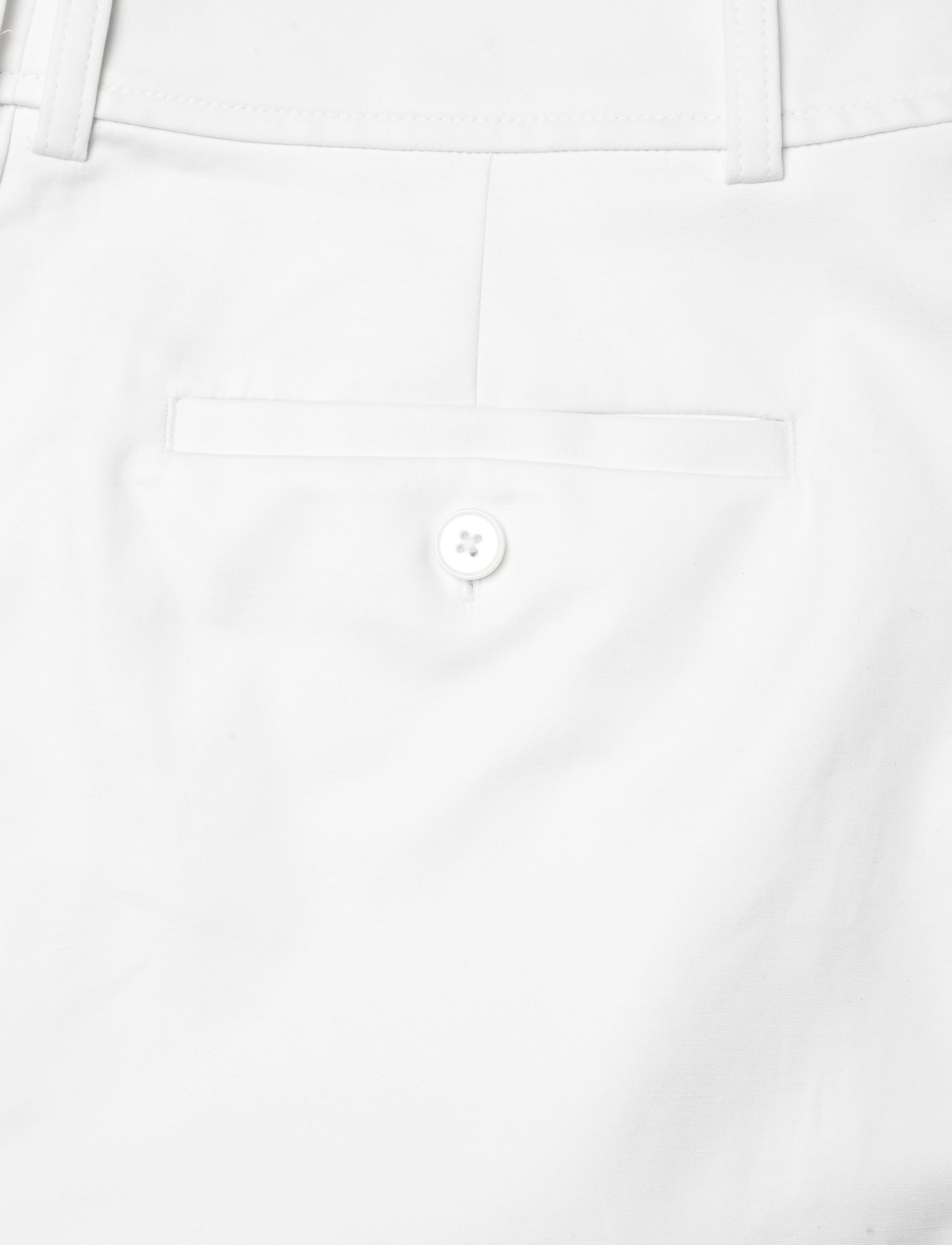 Lauren Ralph Lauren - Double-Faced Stretch Cotton Ankle Pant - white - 4