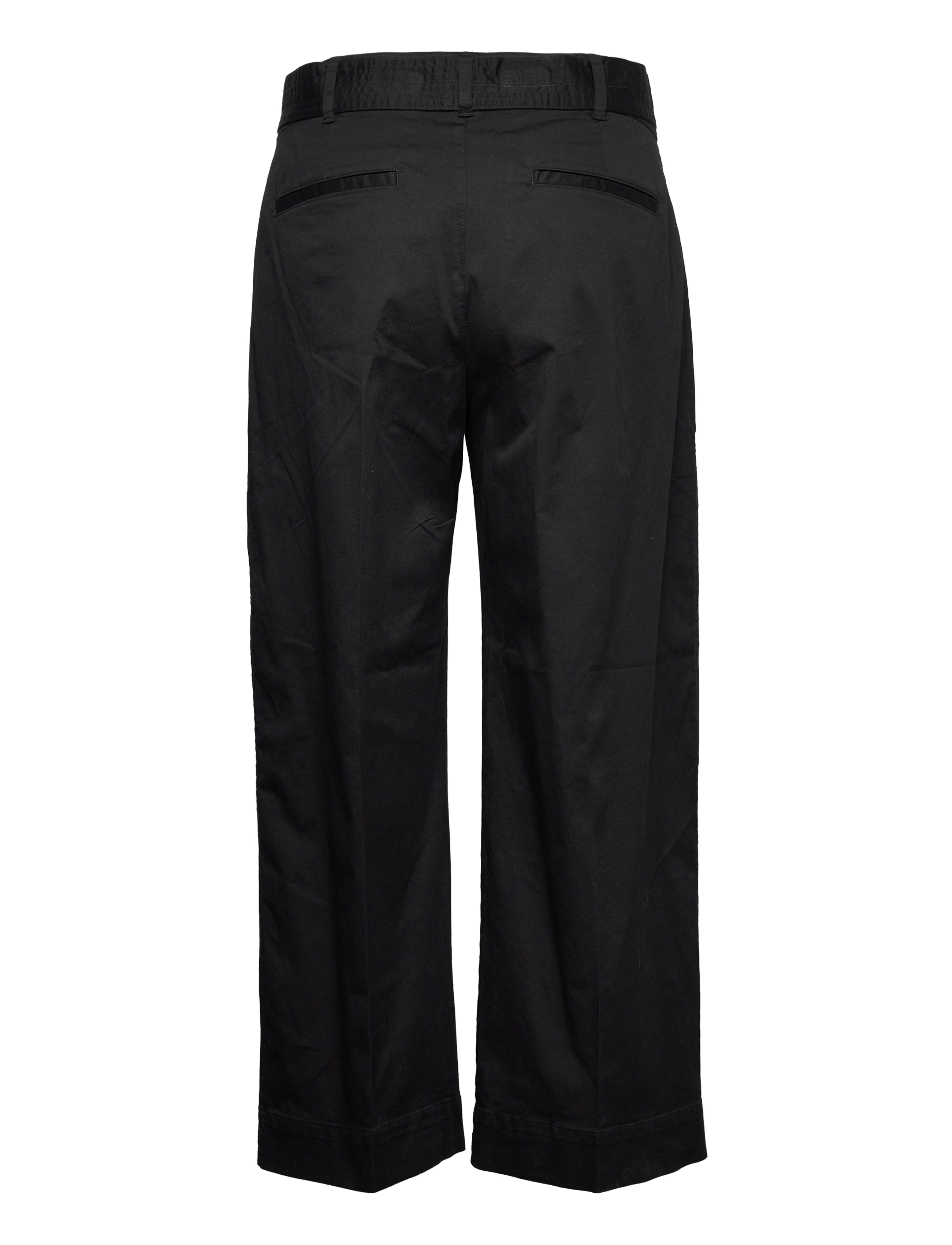 Lauren Ralph Lauren - Micro-Sanded Twill Belted Wide-Leg Pant - polo black - 2