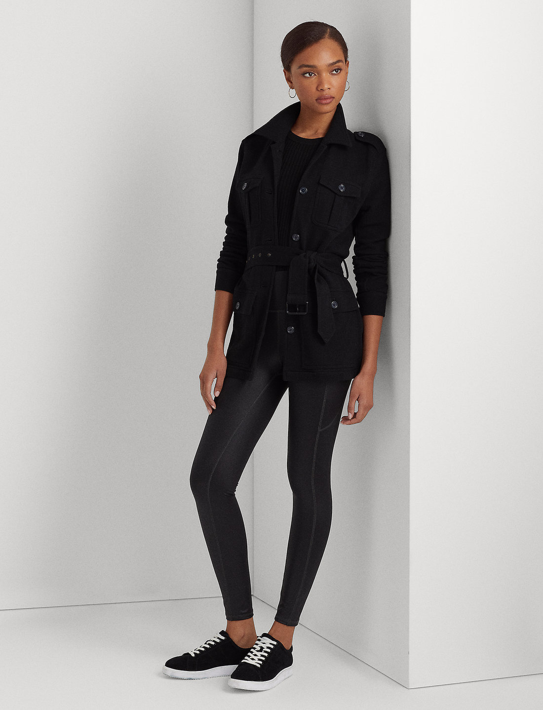 Lauren Ralph Lauren Coated Jersey Legging Training tights Boozt