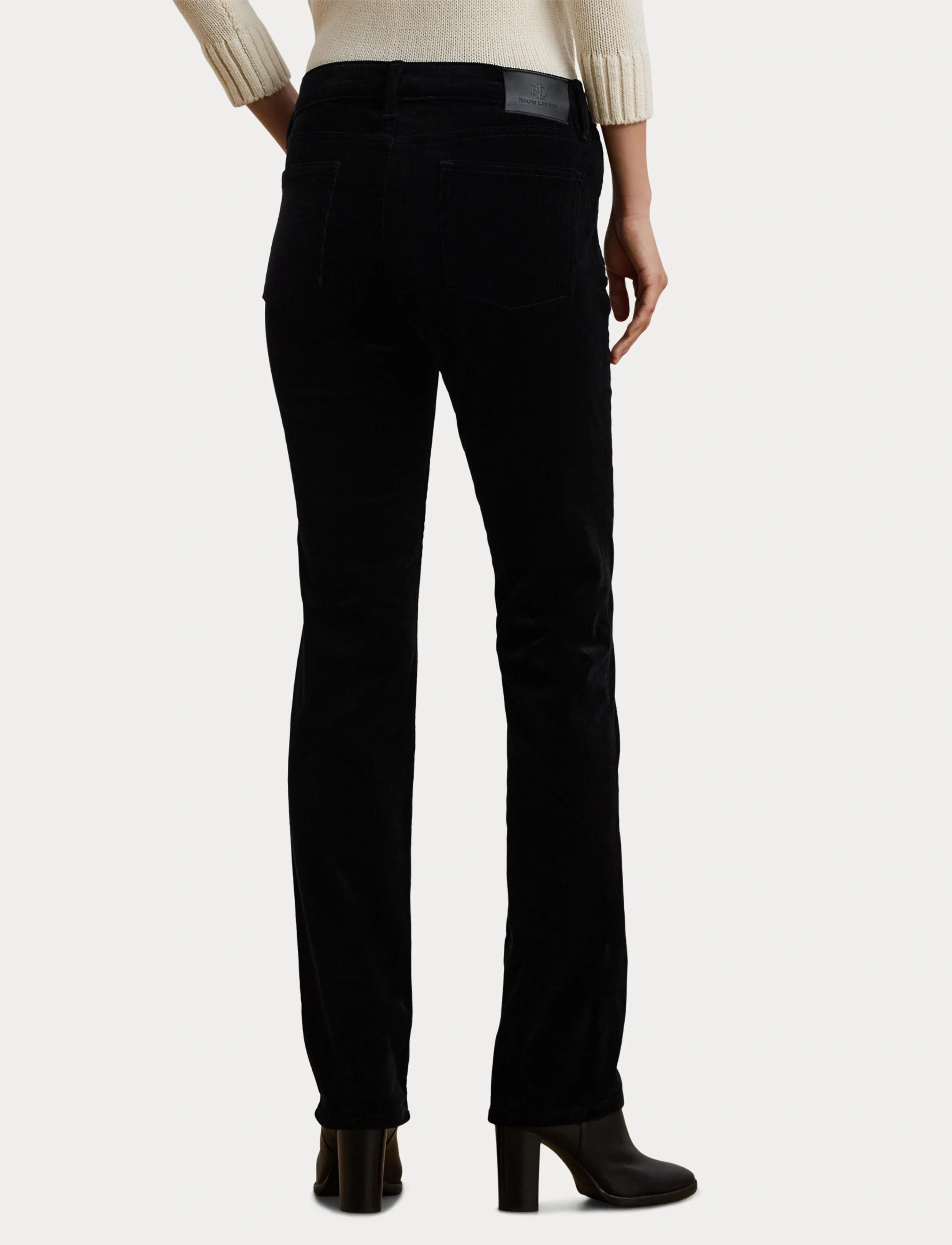 Lauren Ralph Lauren Stretch Corduroy Mid-Rise Straight Pant byxor dam – bild 6