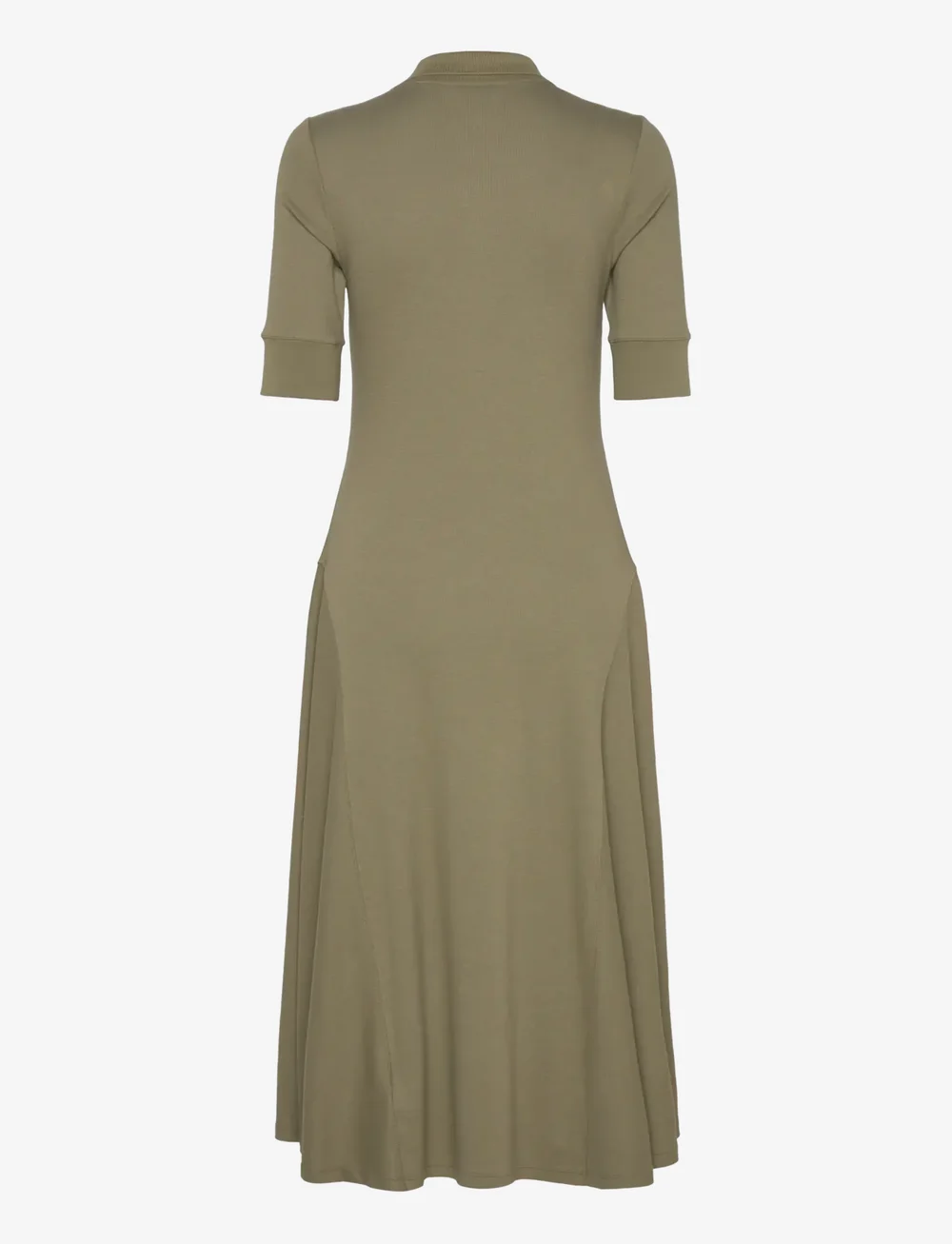Lauren Ralph Lauren - Cotton-Blend Polo Dress - t-paitamekot - sage green - 1