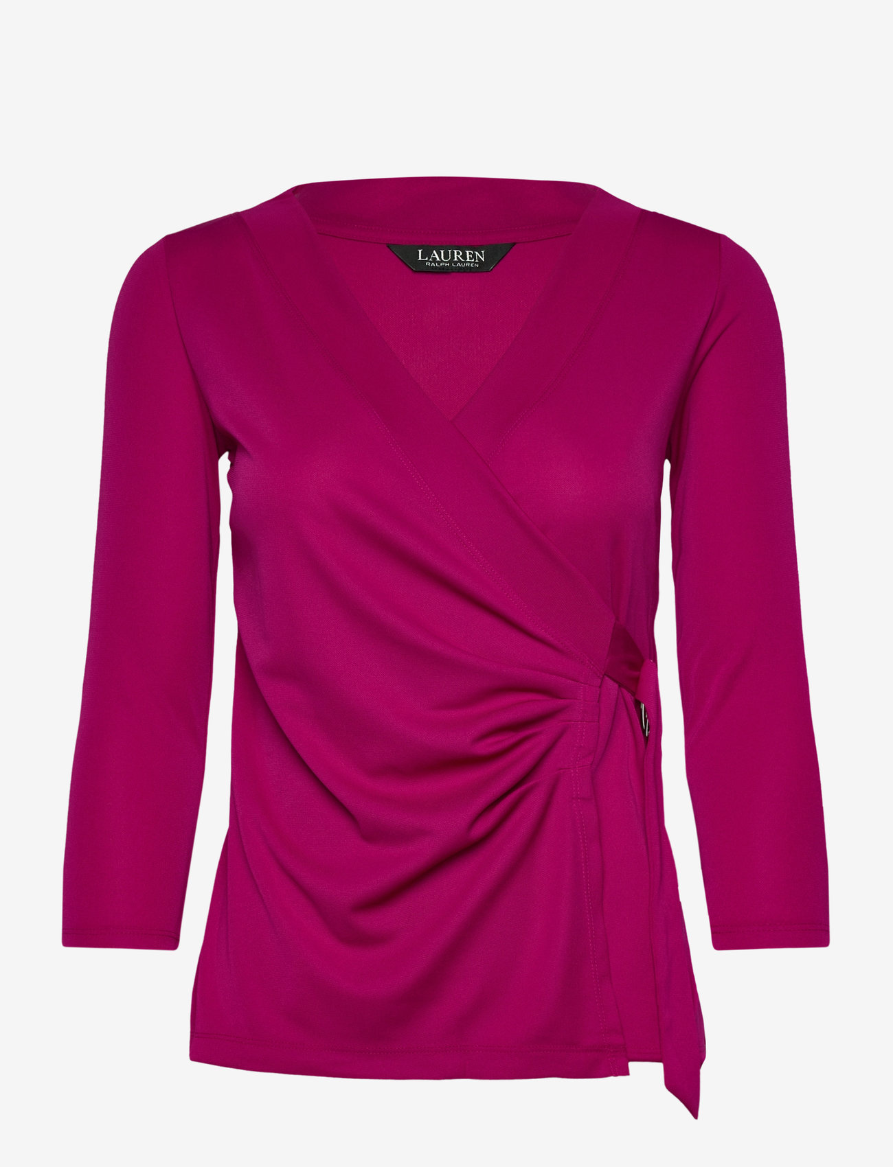 Lauren Ralph Lauren - Stretch Jersey Top - fuchsia berry - 1