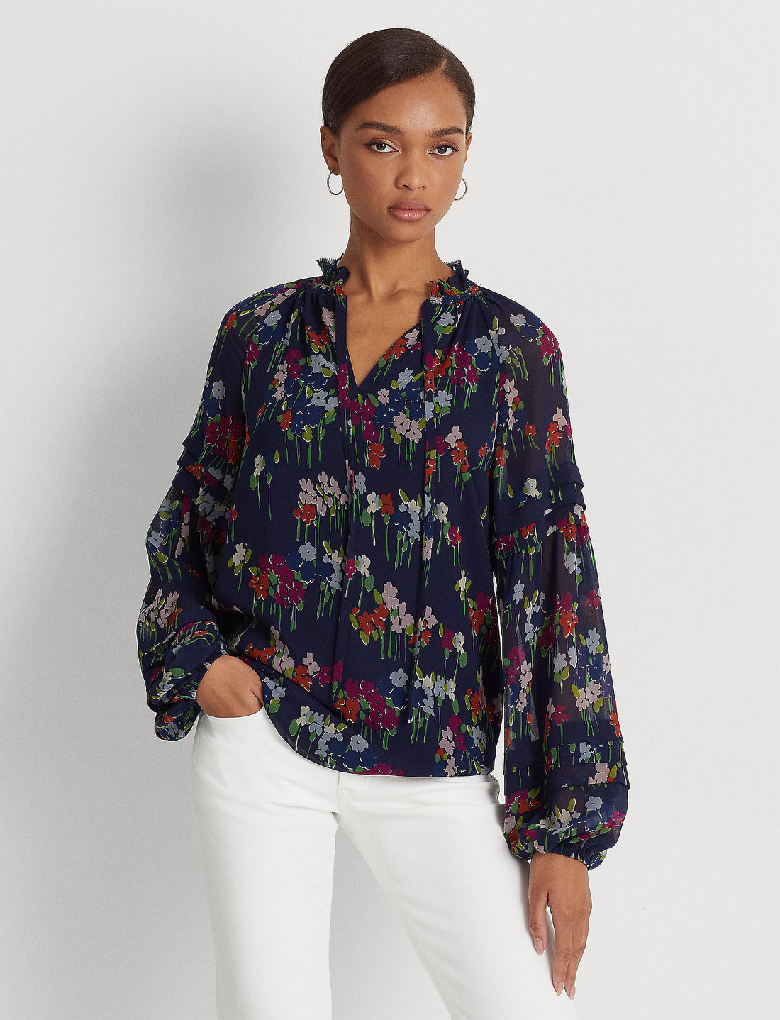 Ralph lauren dames discount blouse