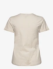 Lauren Ralph Lauren - Beaded-Logo Jersey Tee - marškinėliai - natural cream - 1