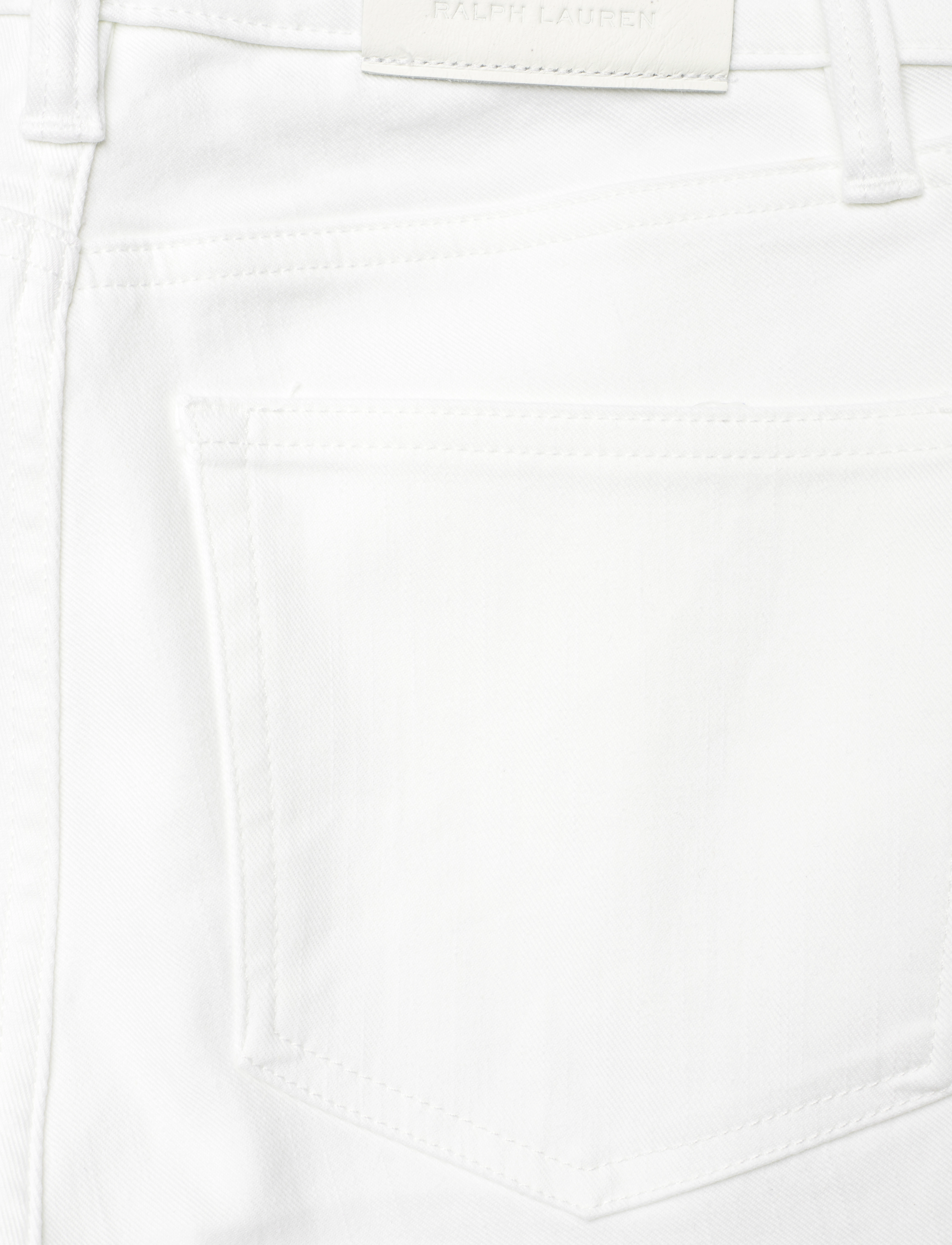 Lauren Ralph Lauren - High-Rise Skinny Ankle Jean - white wash - 5