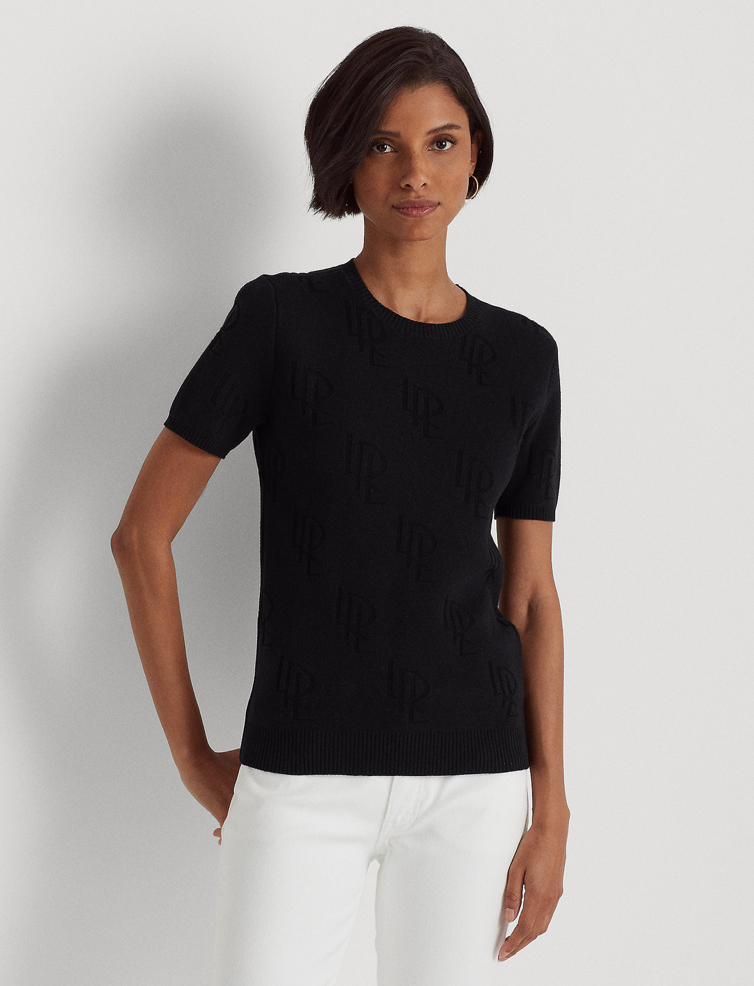 Ralph lauren 2025 short sleeve sweater