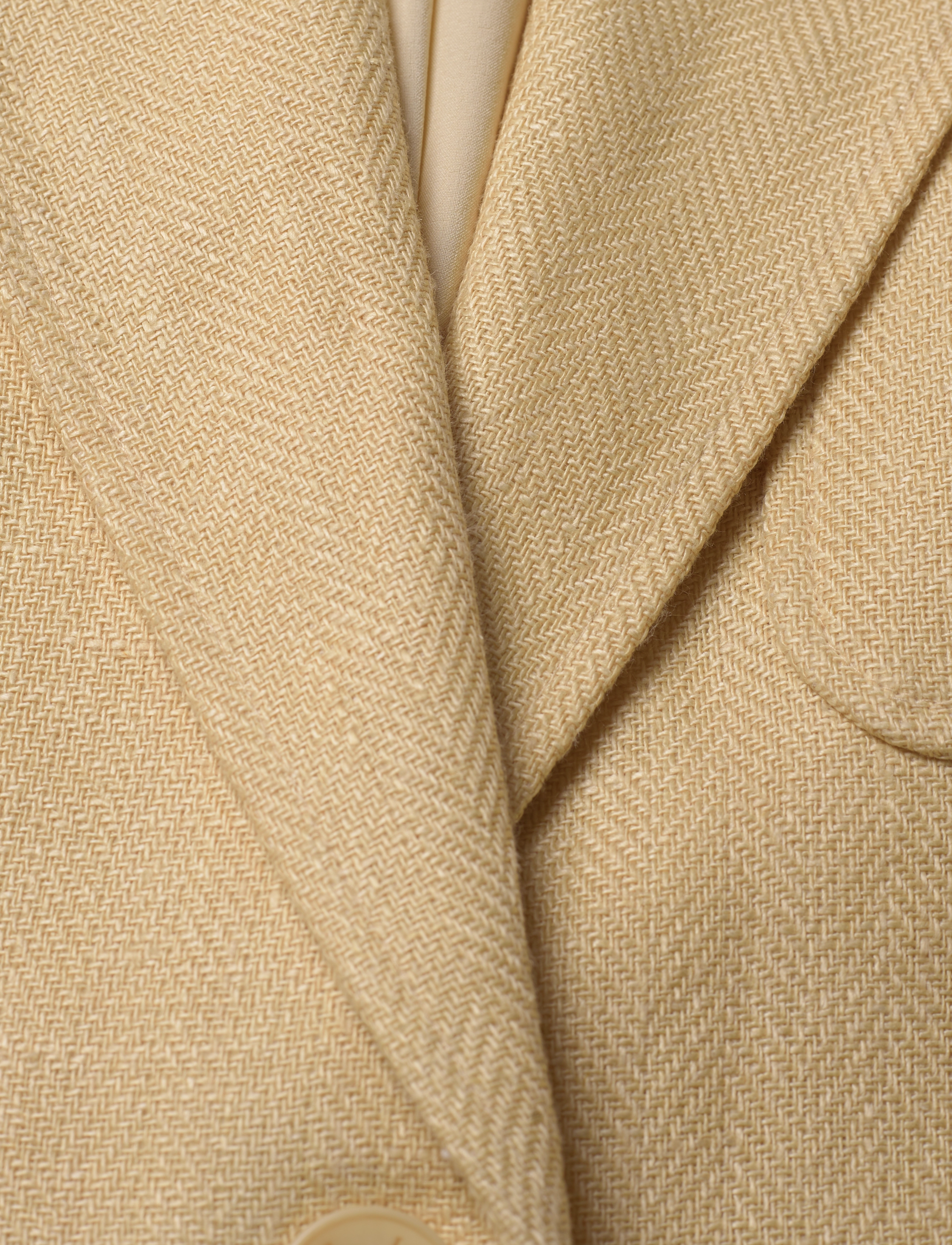 Lauren Ralph Lauren - Herringbone Linen Blazer - vintage cream - 3