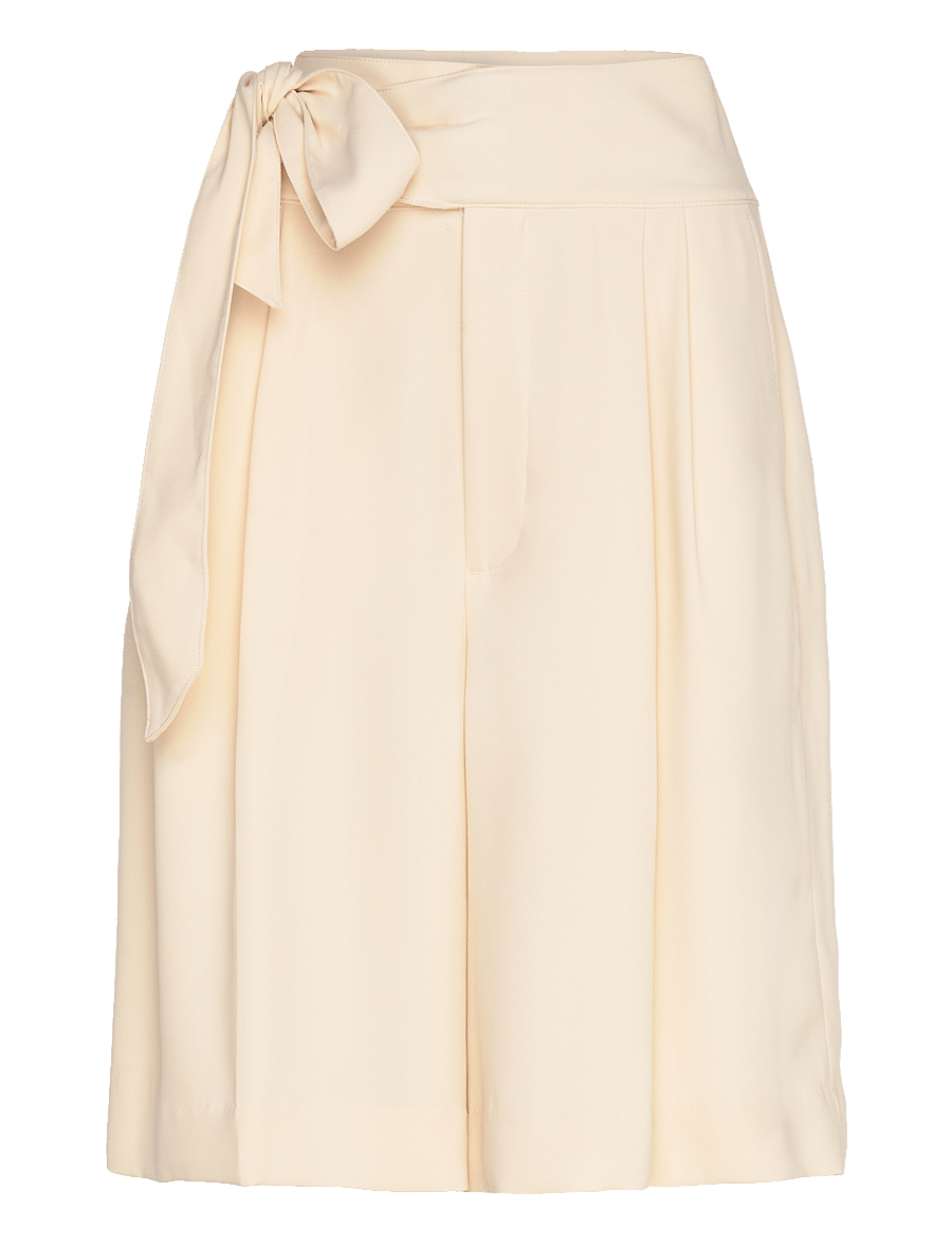 Lauren Ralph Lauren - TRIPLE GEORGETTE-SHORT - bermudashorts - ivory beige - 0