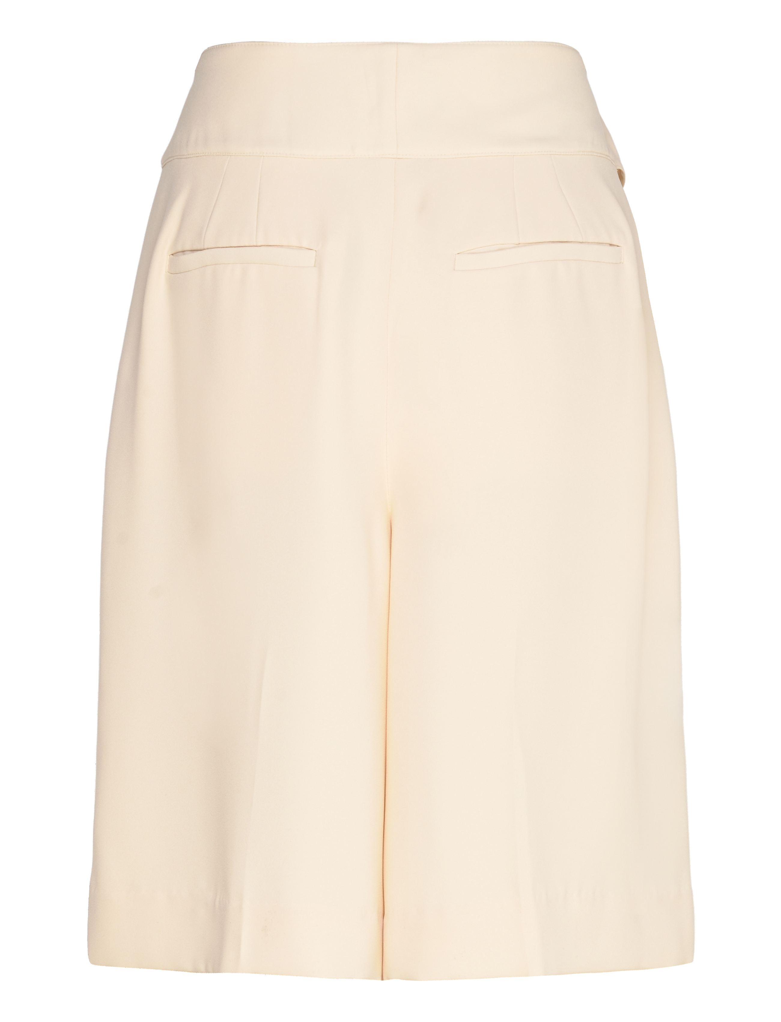 Lauren Ralph Lauren - TRIPLE GEORGETTE-SHORT - bermudashorts - ivory beige - 1