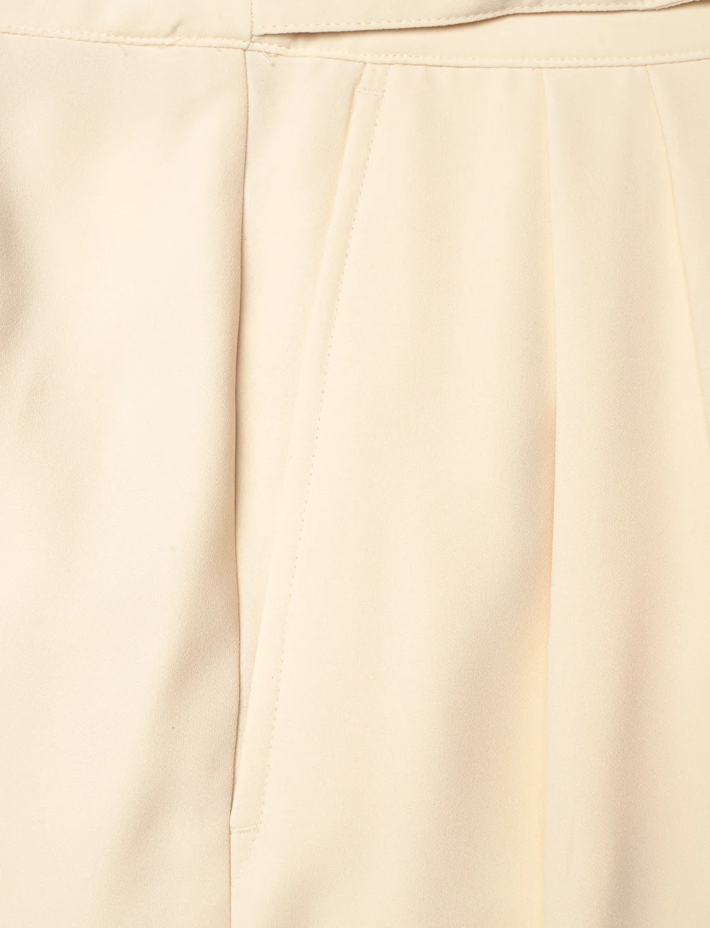 Lauren Ralph Lauren - TRIPLE GEORGETTE-SHORT - bermuda püksid - ivory beige - 2