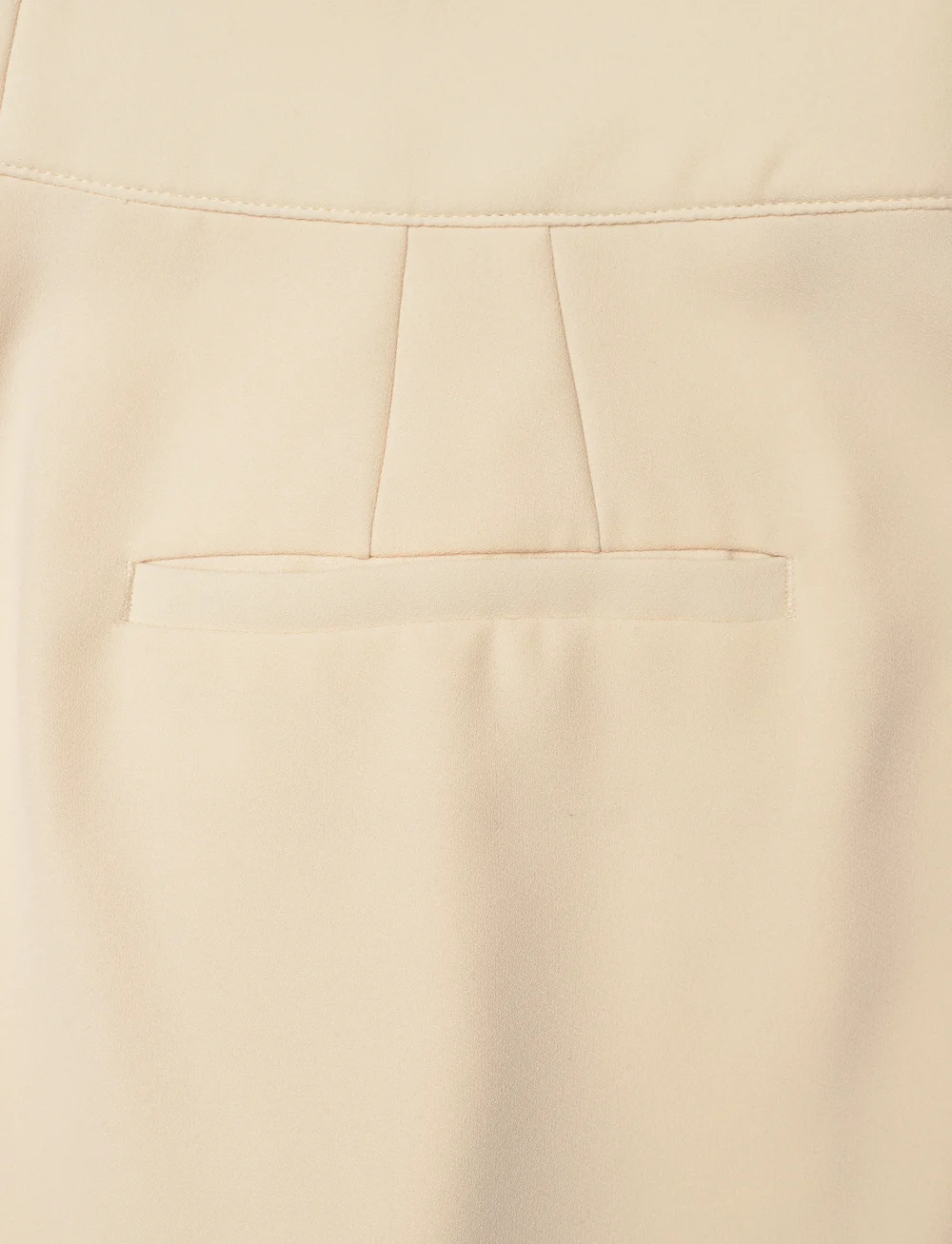 Lauren Ralph Lauren - TRIPLE GEORGETTE-SHORT - bermuda püksid - ivory beige - 4