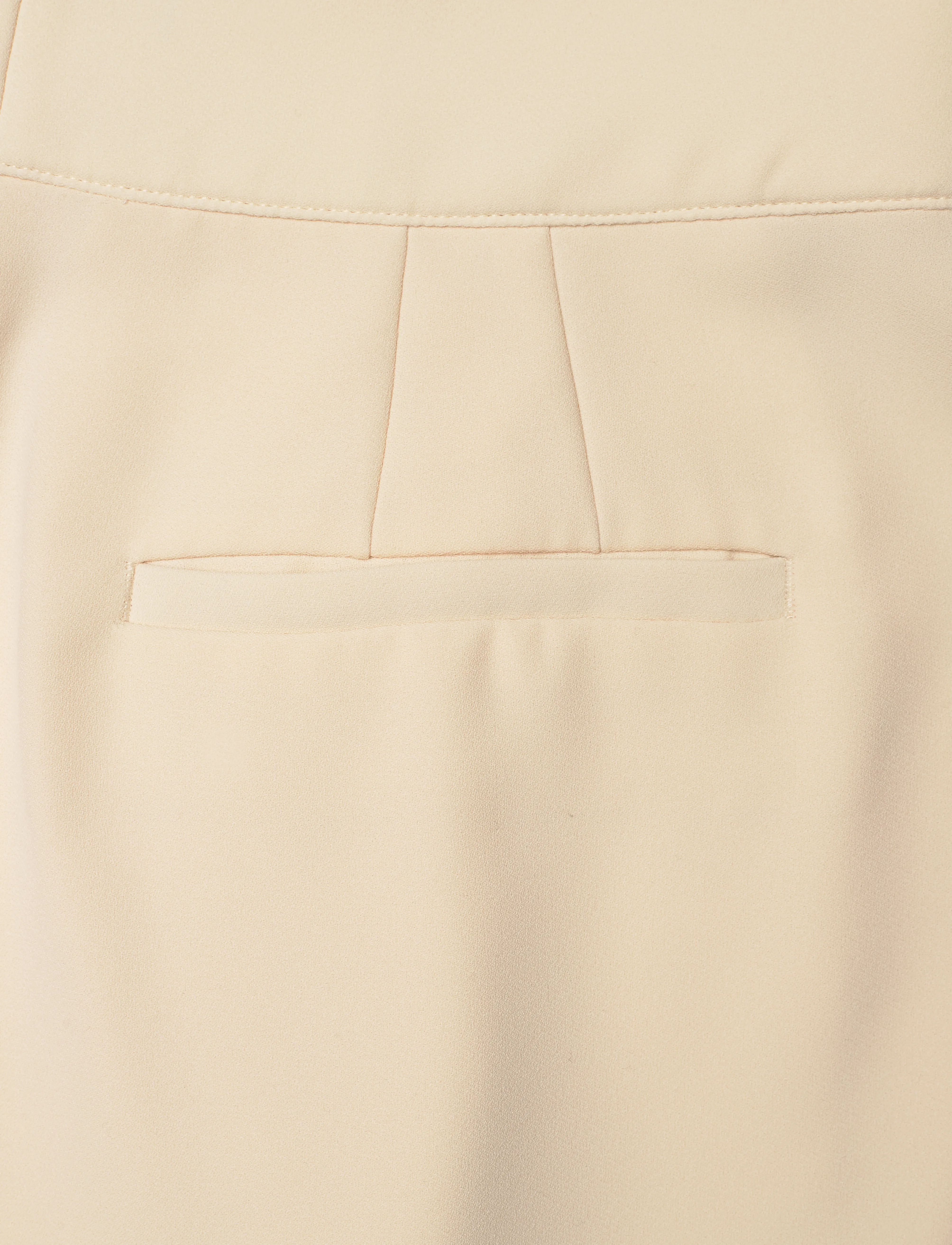 Lauren Ralph Lauren - TRIPLE GEORGETTE-SHORT - bermudashorts - ivory beige - 4