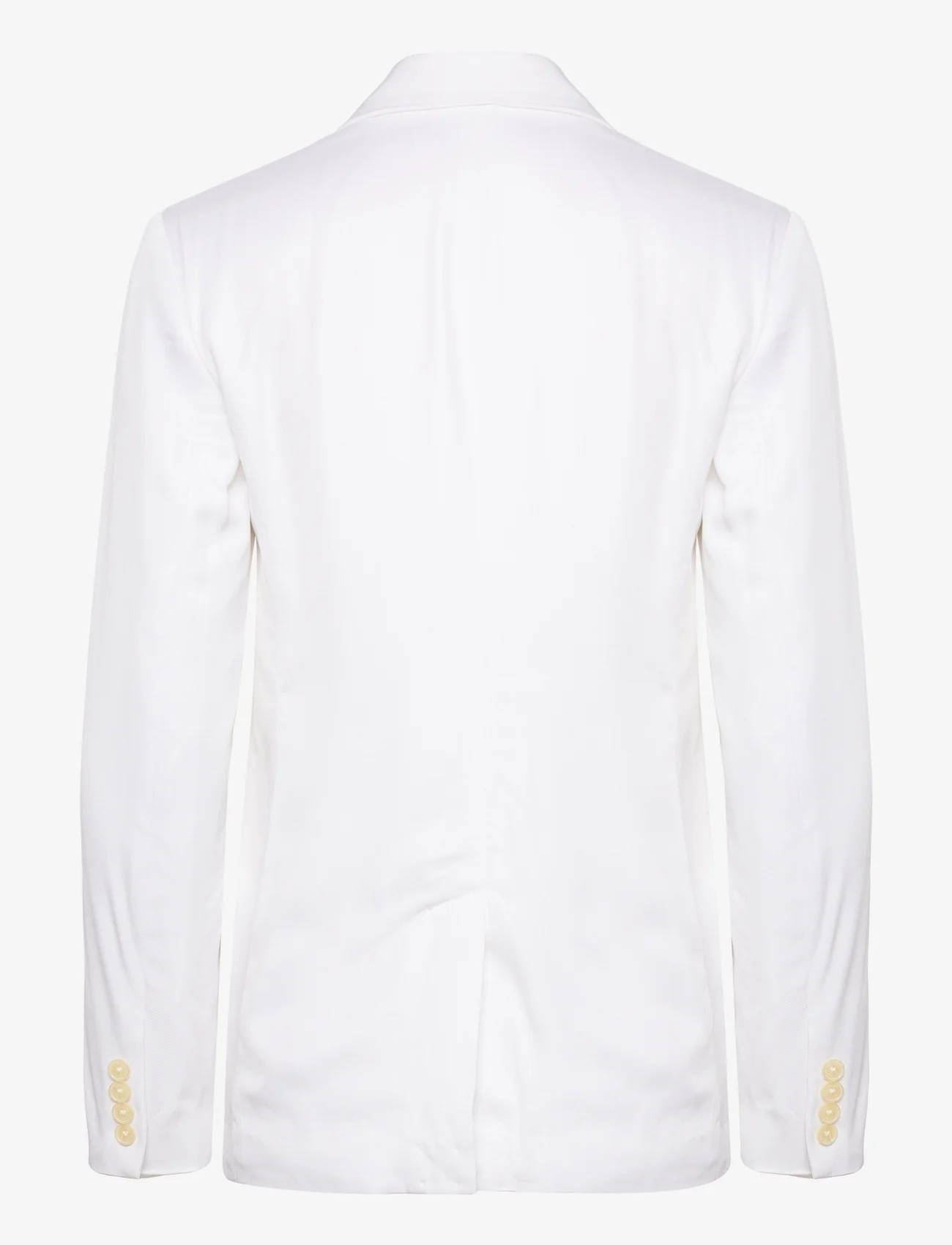 Lauren Ralph Lauren - AIRY VISCOSE TWILL-JACKET - vakarėlių drabužiai išparduotuvių kainomis - white - 1