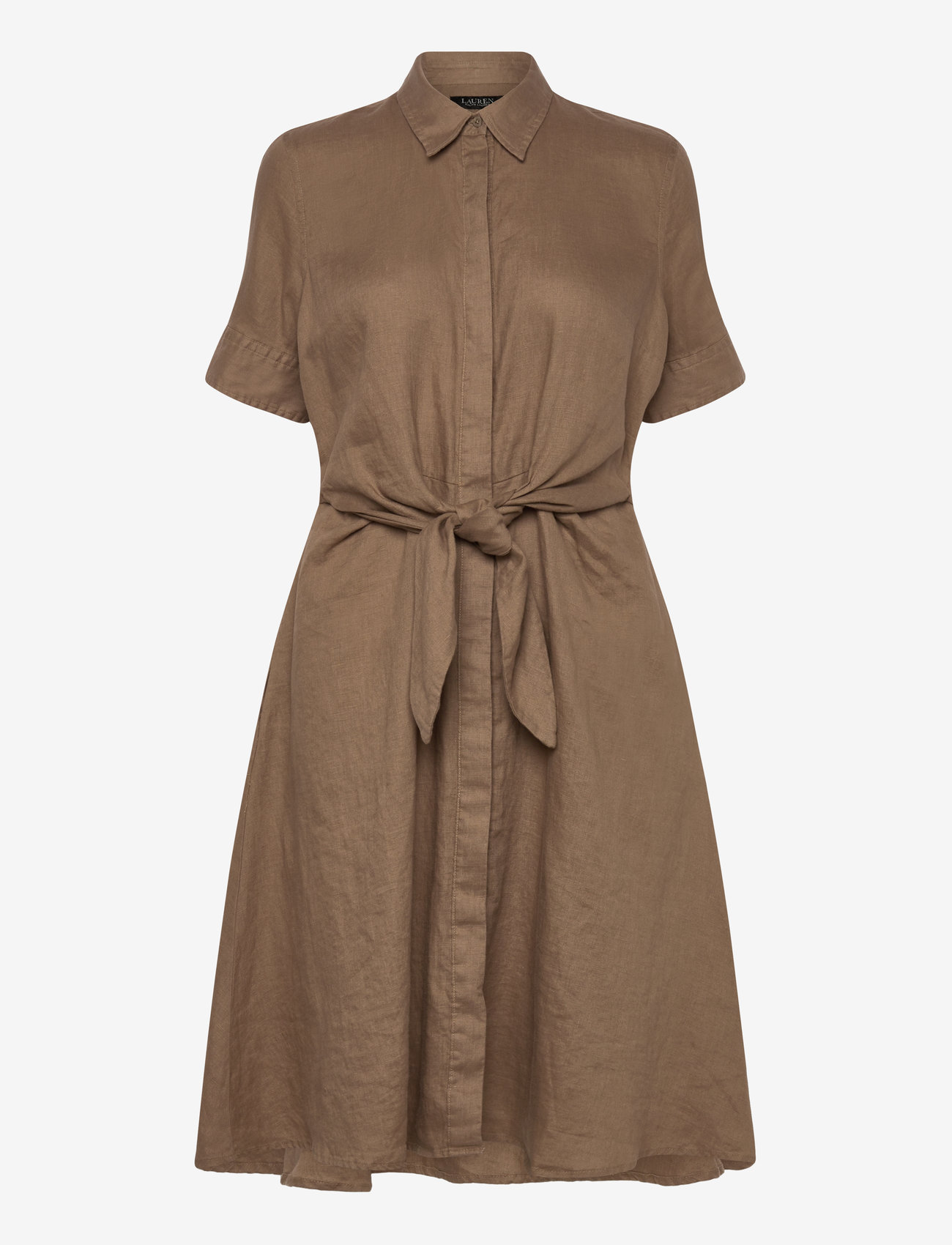 Lauren Ralph Lauren Tie-front Linen Shirtdress (RAF200905667) - Shirt  Dresses - Boozt.com