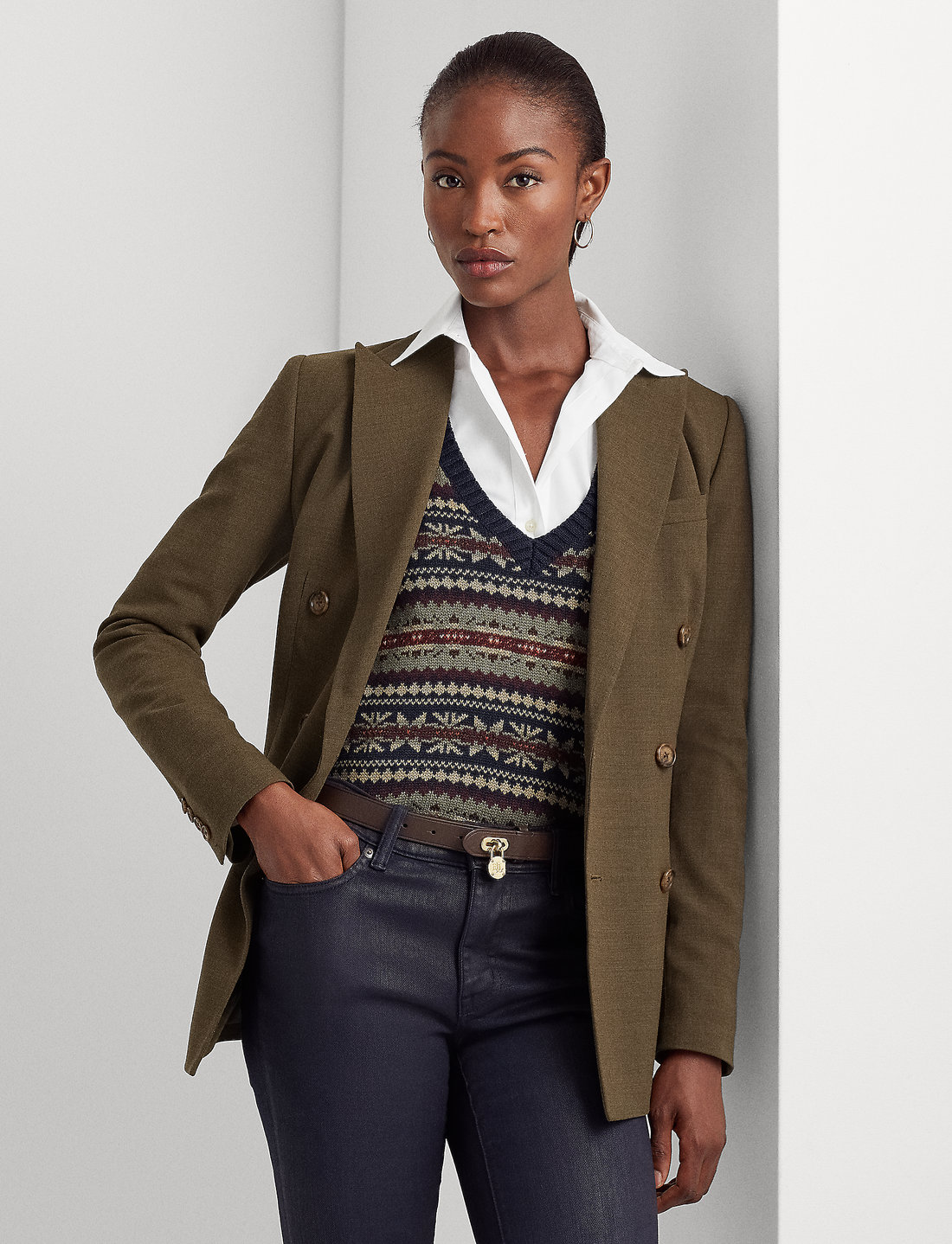 Lauren ralph lauren wool blazer Clearance