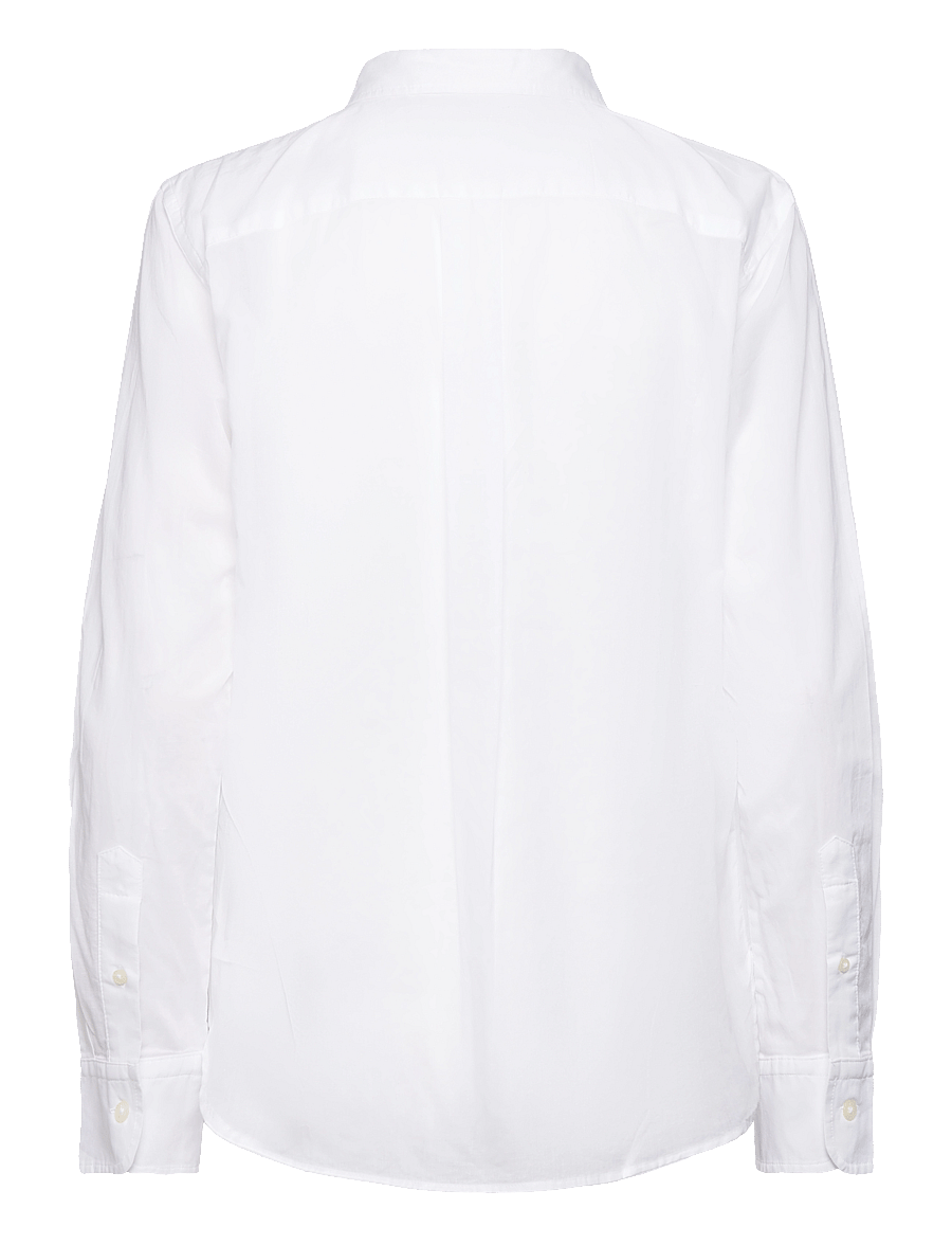 Lauren Ralph Lauren - 80S COTTON VOILE-SHIRT - chemises à manches longues - white - 2