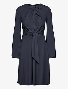 Tie-Front Stretch Jersey Dress, Lauren Ralph Lauren