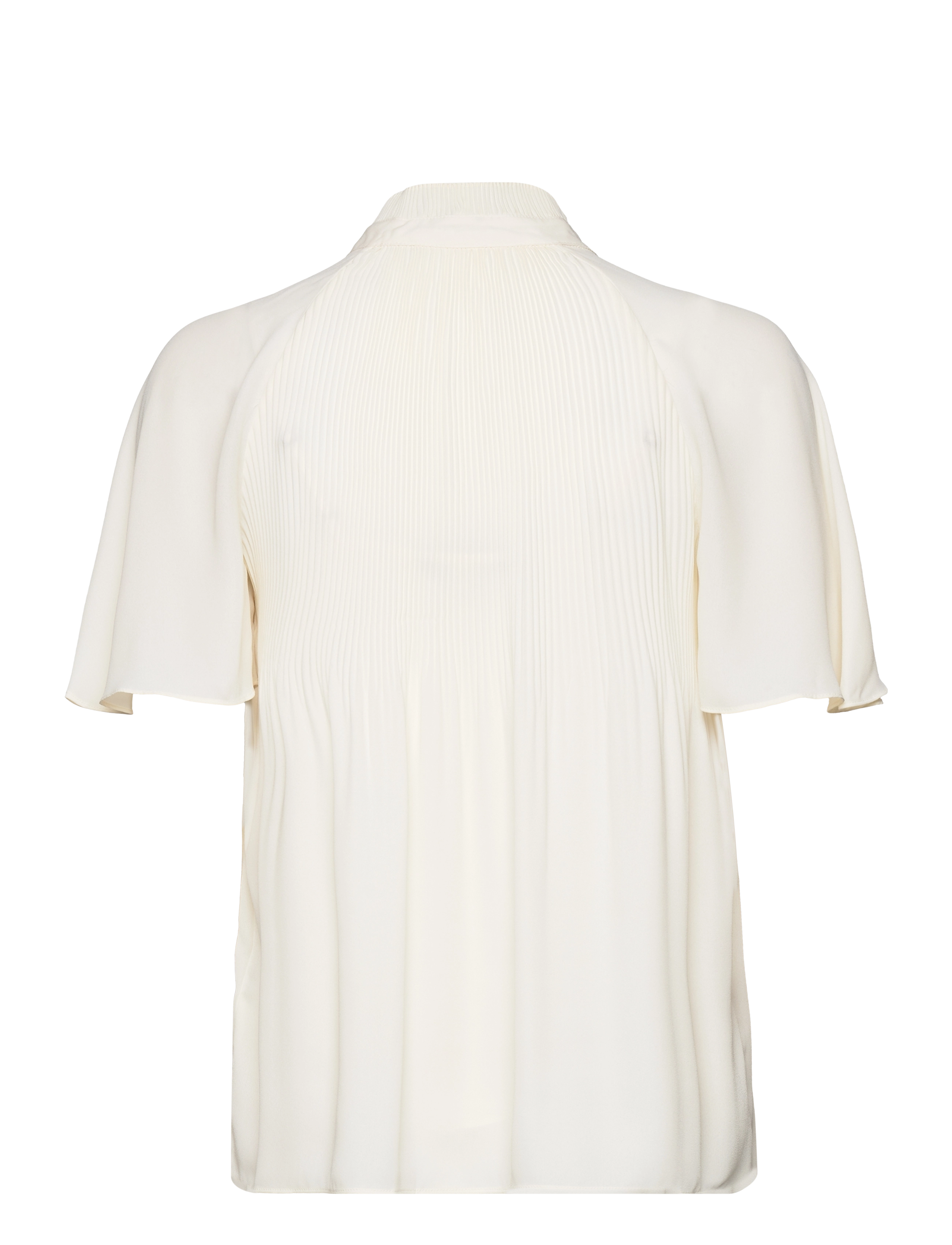 Lauren Ralph Lauren - Pleated Georgette Blouse - mascarpone cream - 2