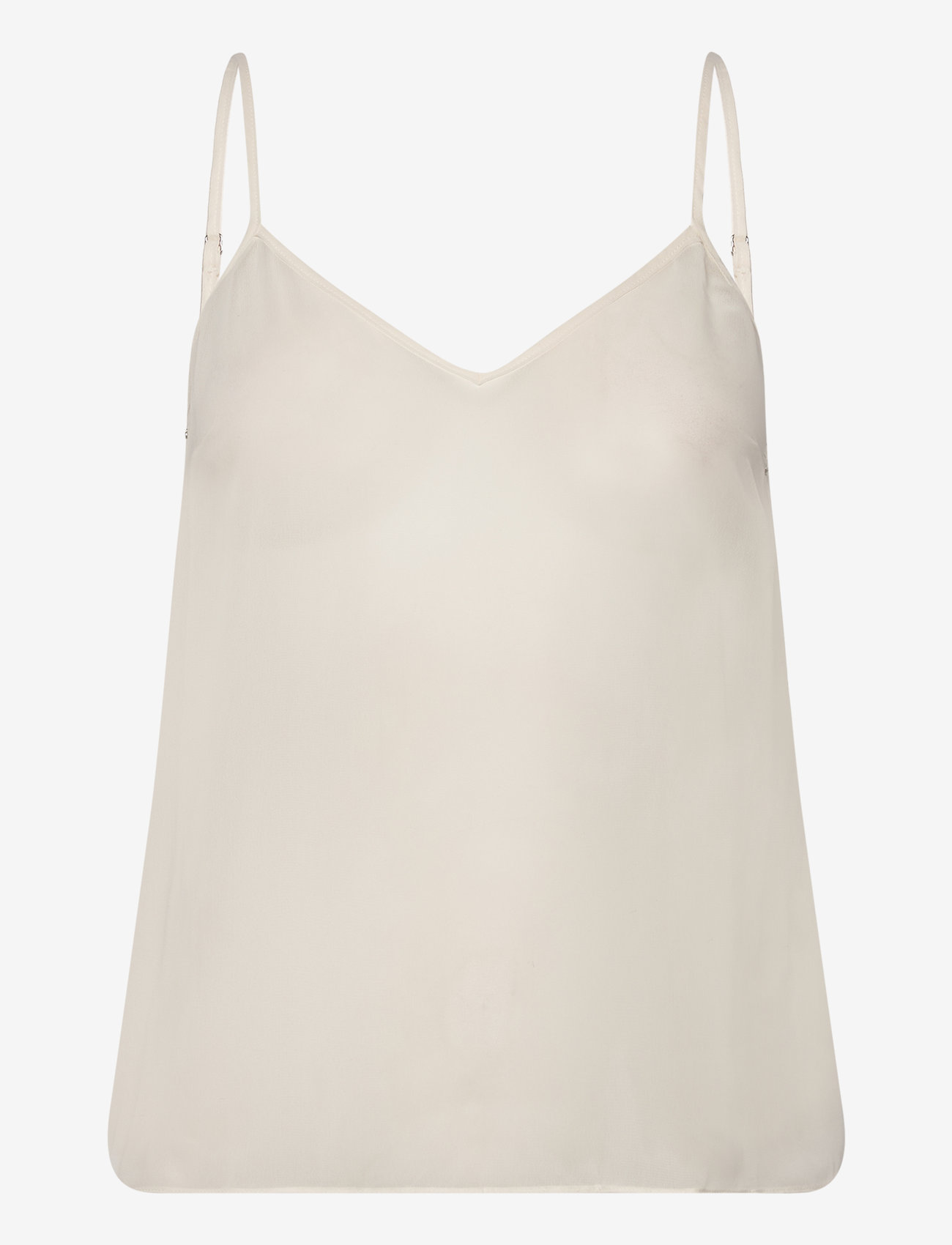 Lauren Ralph Lauren - Pleated Georgette Blouse - langærmede bluser - mascarpone cream - 3