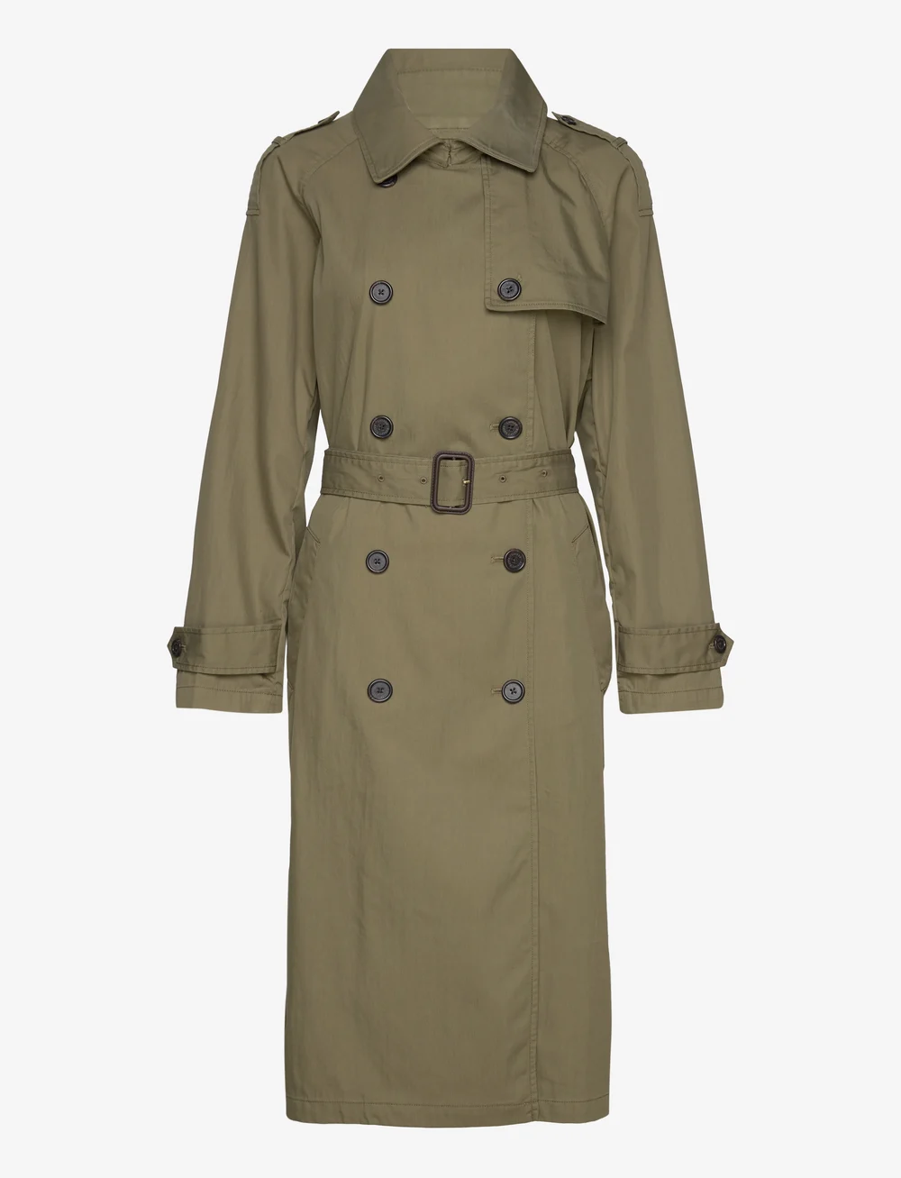 Burberry twill trench coat sales