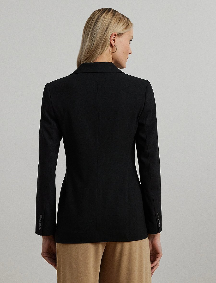 Lauren Ralph Lauren - ST LT WT WOOL CRP-JACKET - dubbelknäppta kavajer - polo black - 2