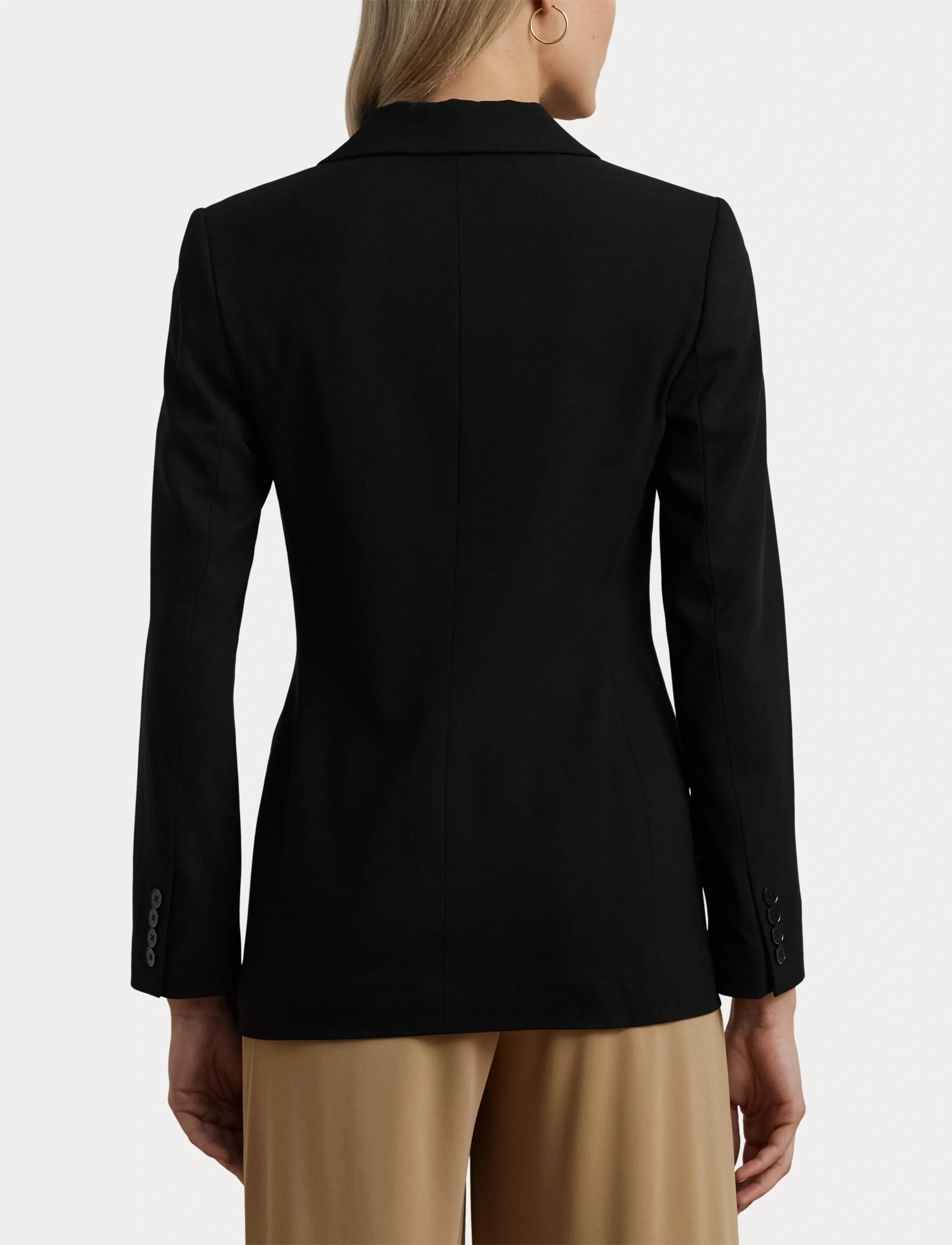 Lauren Ralph Lauren ST LT WT WOOL CRP-JACKET - Riided - POLO BLACK / black