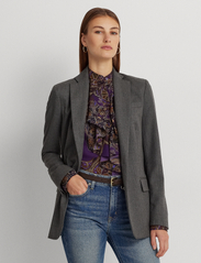 Lauren Ralph Lauren - Wool Twill Blazer - vakarėlių drabužiai išparduotuvių kainomis - modern grey heath - 2