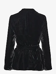 Lauren Ralph Lauren - Belted Velvet Blazer - ballīšu apģērbs par outlet cenām - black - 1