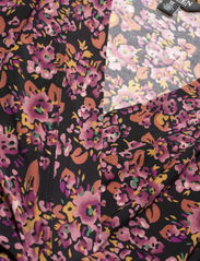 Lauren Ralph Lauren - Floral Stretch Jersey Top - topi ar garām piedurknēm - lavender/orange/m - 3