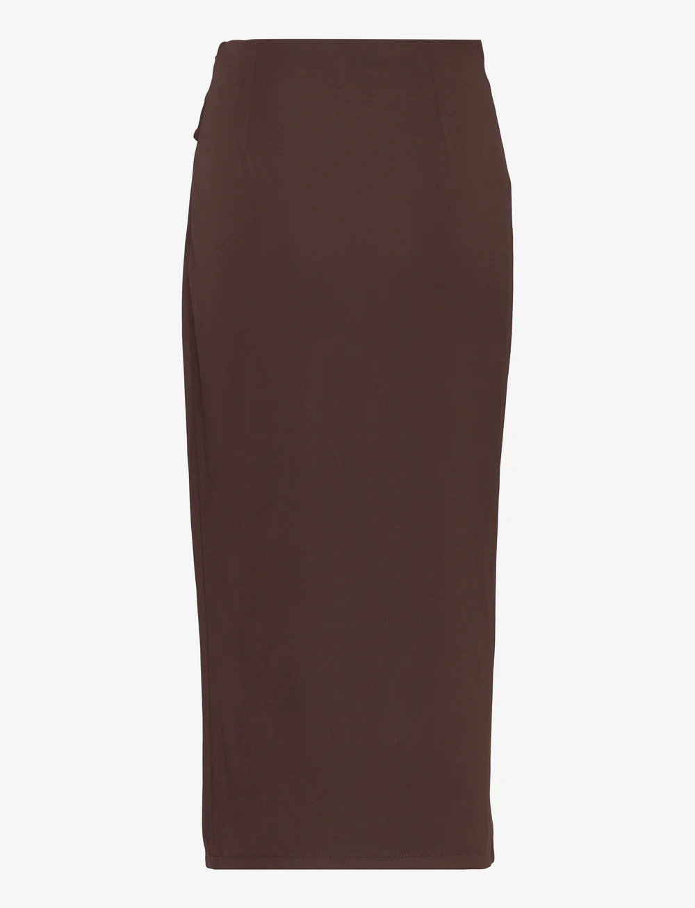 Chocolate brown pencil skirt hot sale