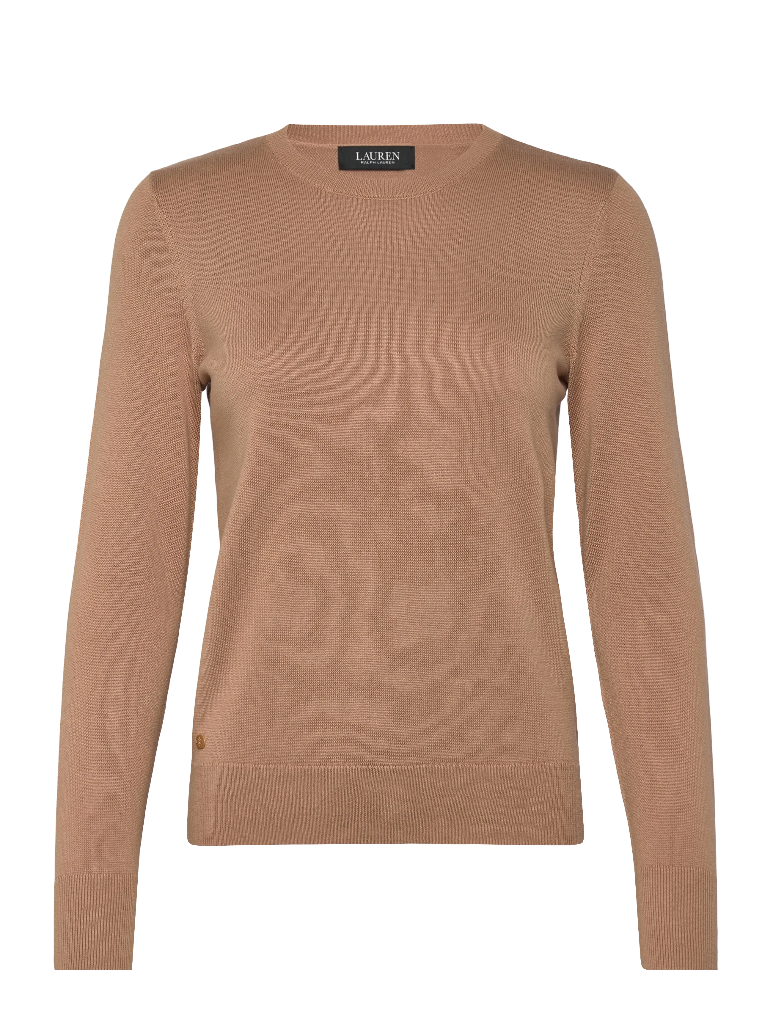 Cotton-Blend Sweater - CLASSIC CAMEL