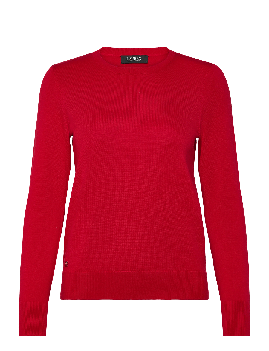 Lauren Ralph Lauren - COTTON MODAL-LS SWEATER - pullover - cruise red - 1