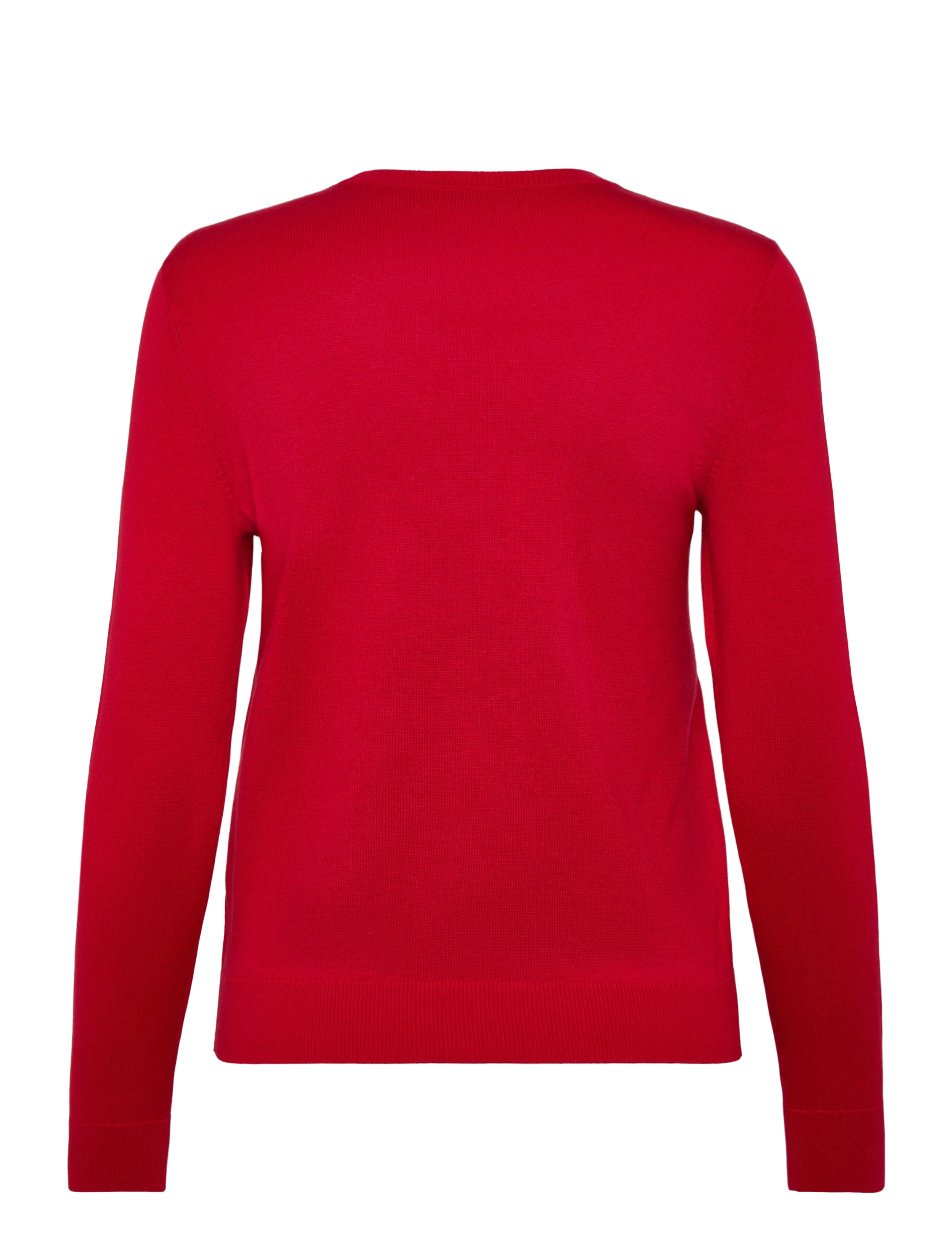 Lauren Ralph Lauren - COTTON MODAL-LS SWEATER - striktrøjer - cruise red - 2